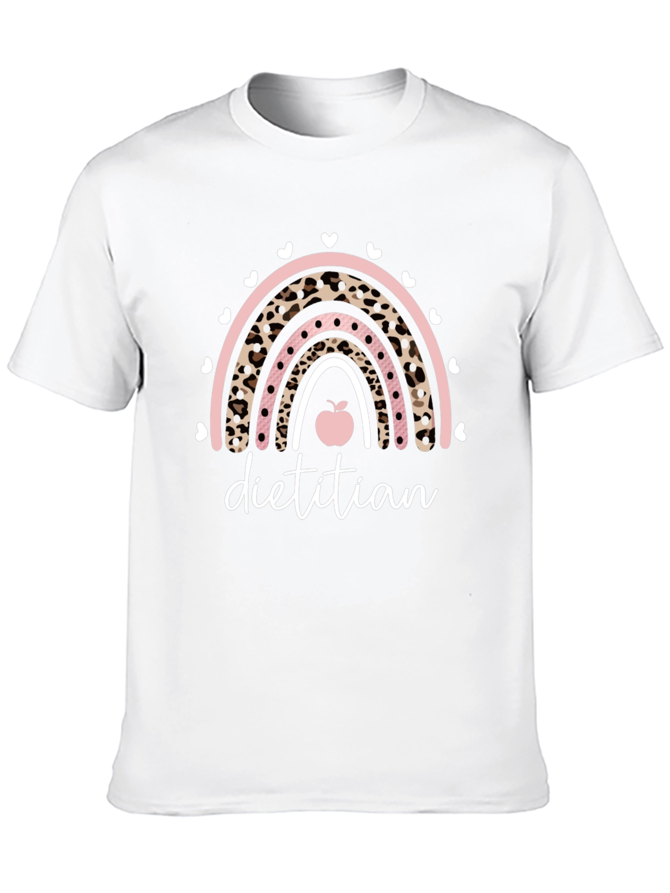 Dietitian Rainbow T-Shirt Cute Design