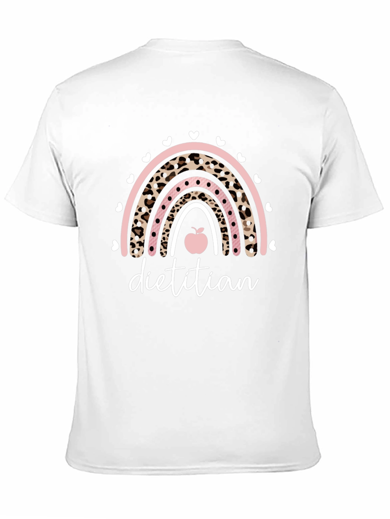 Dietitian Rainbow T-Shirt Cute Design