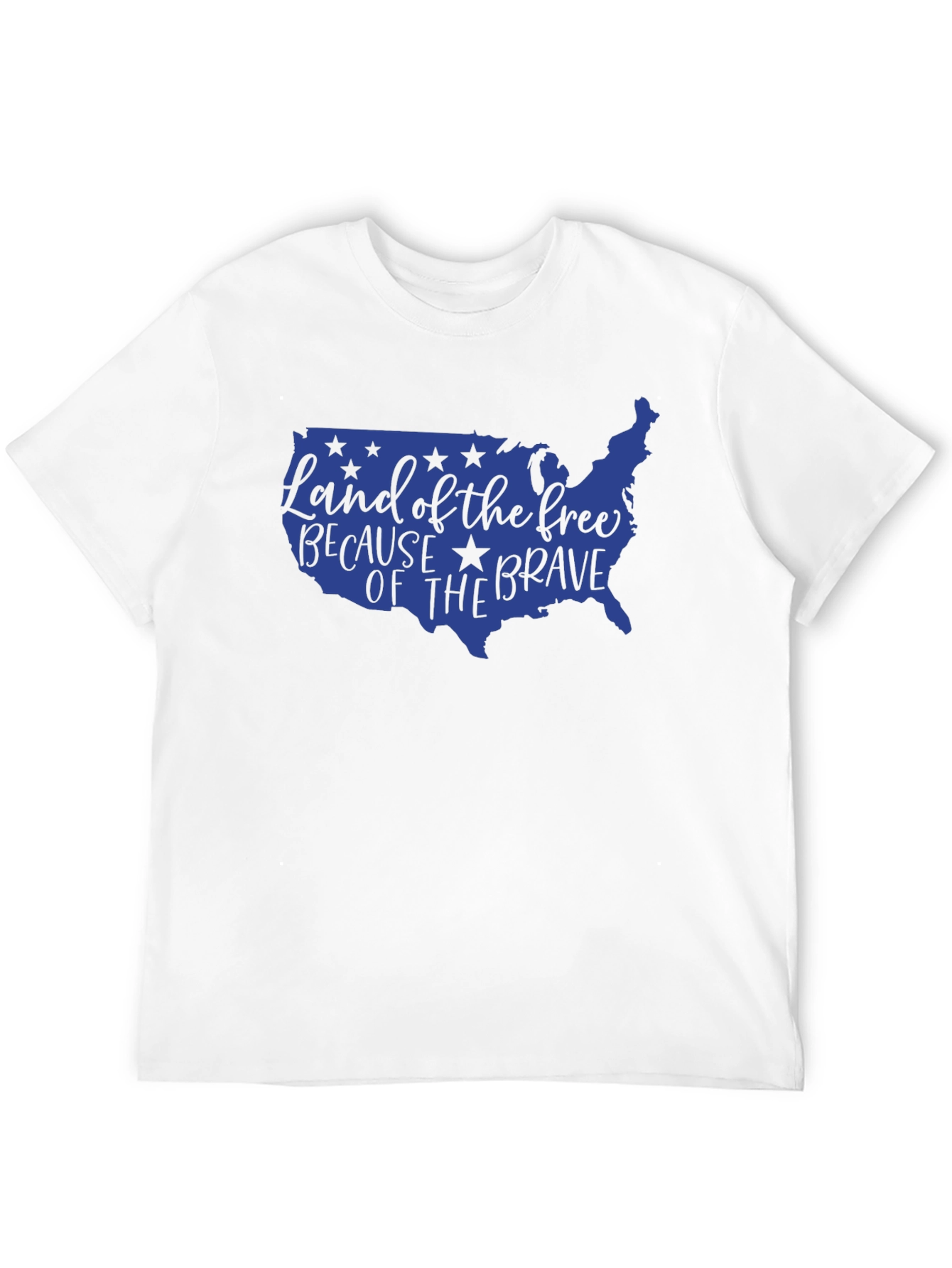 USA Land of the Free Graphic Tee