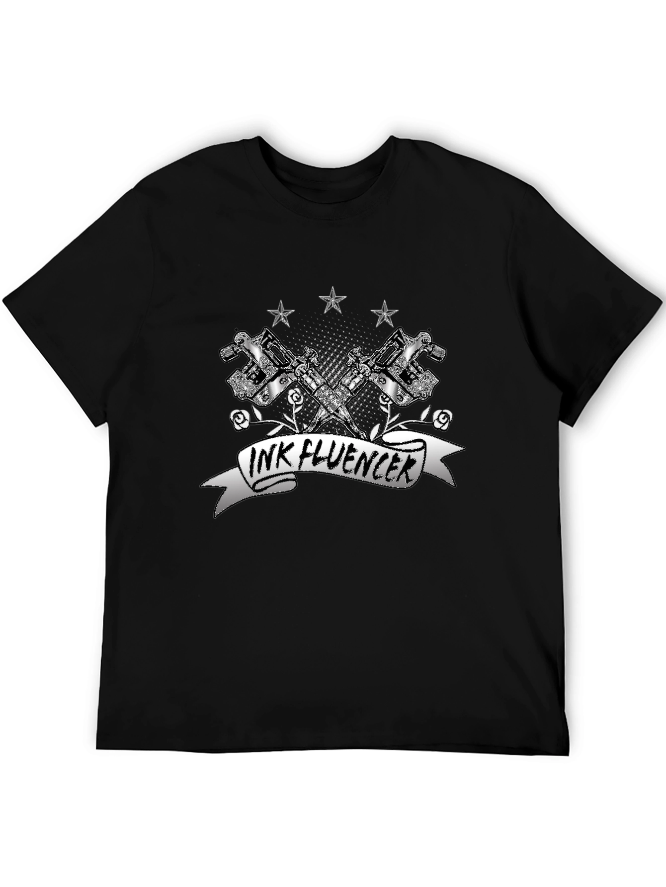 Ink Fluencer Tattoo Artist Black T-Shirt