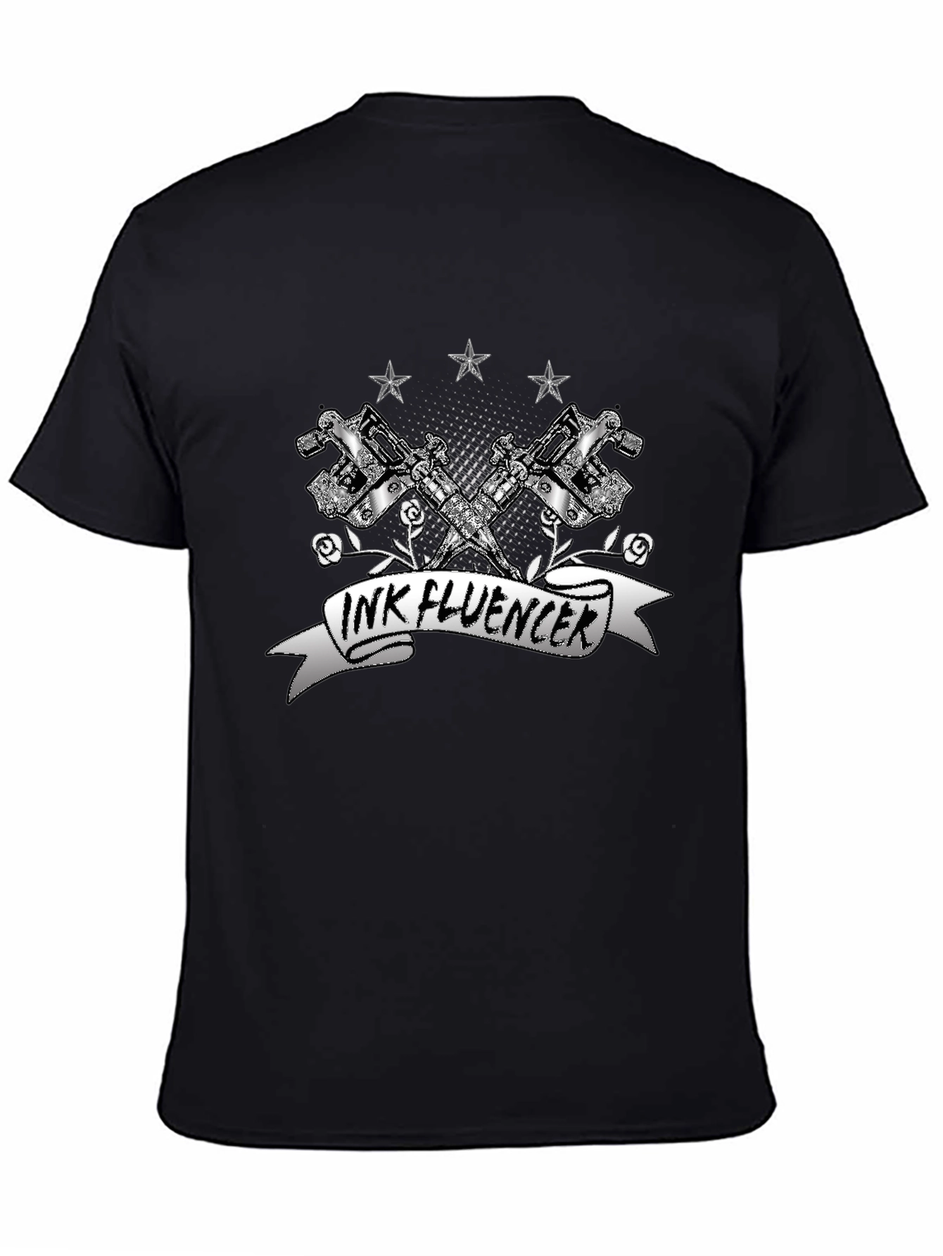 Ink Fluencer Tattoo Artist Black T-Shirt