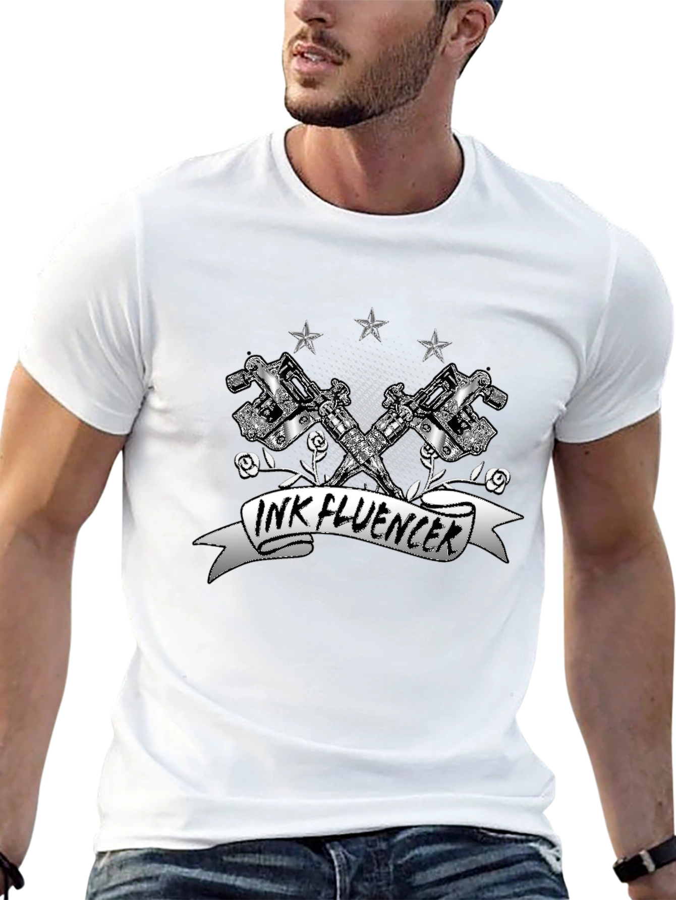 Ink Fluencer Tattoo Artist Black T-Shirt