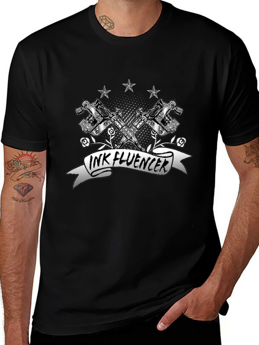 Ink Fluencer Tattoo Artist Black T-Shirt