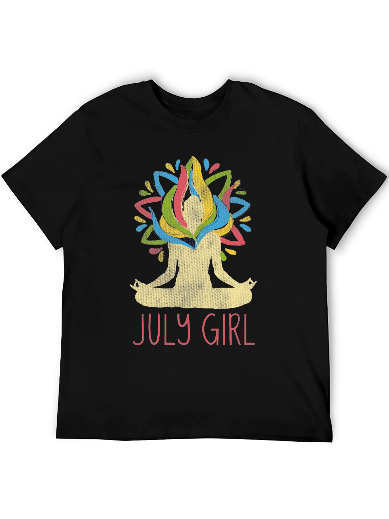 July Girl Yoga Graphic Tee