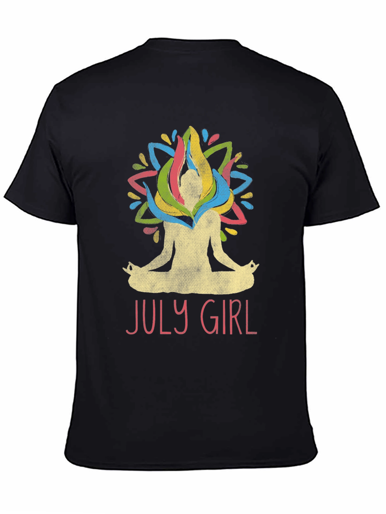 July Girl Yoga Graphic Tee
