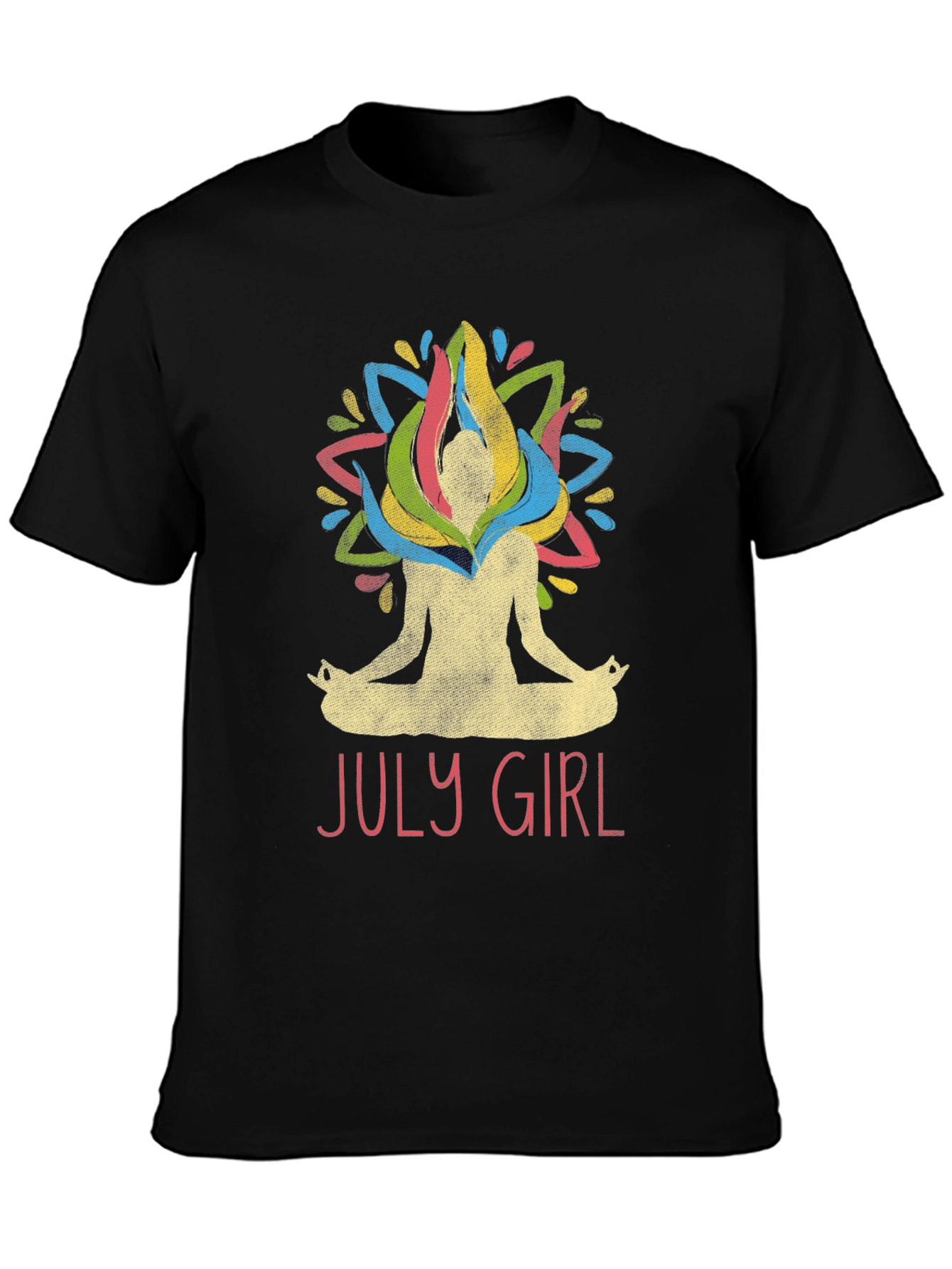 July Girl Yoga Graphic Tee