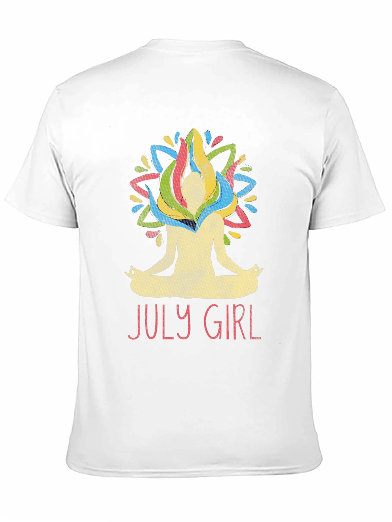 July Girl Yoga Graphic Tee