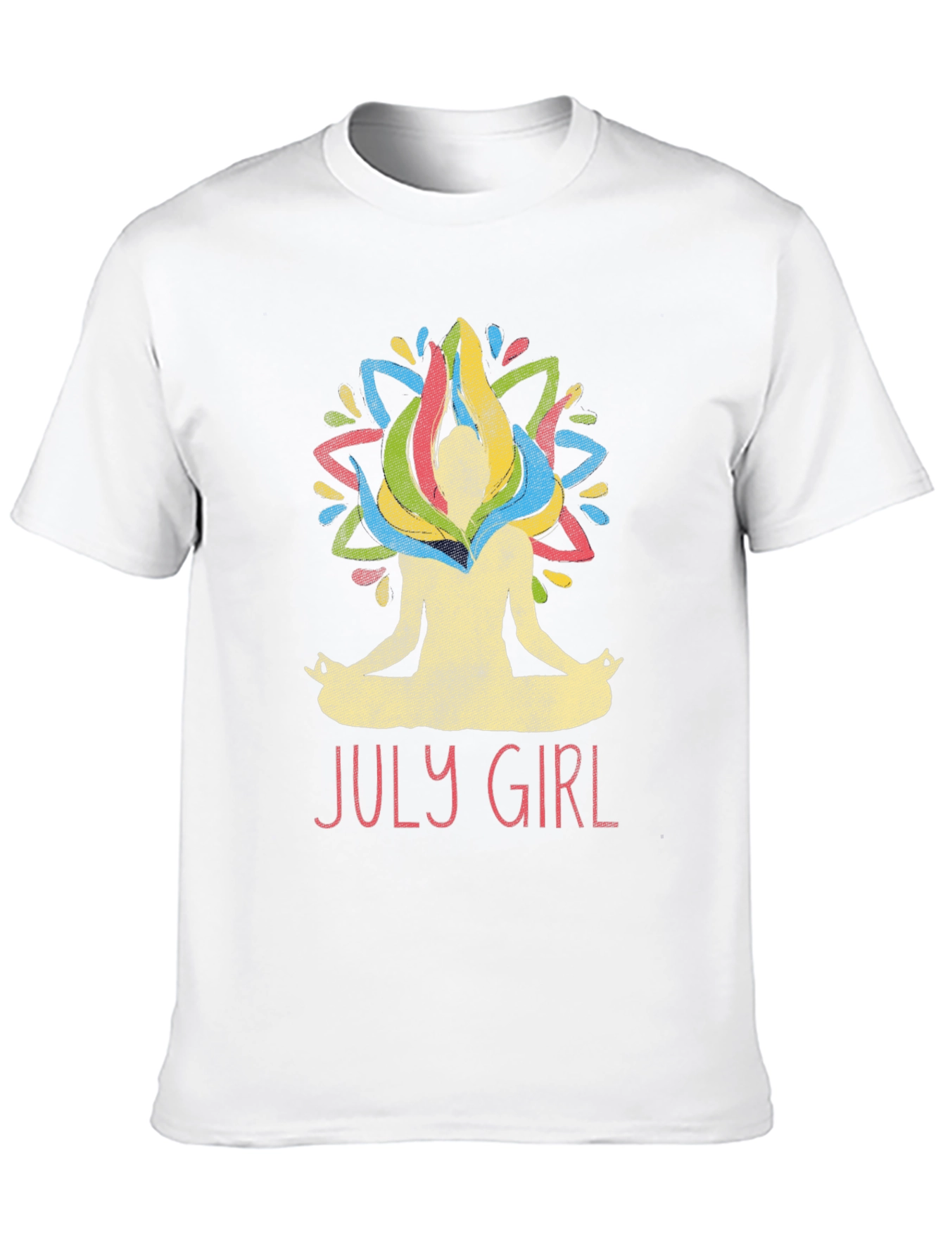 July Girl Yoga Graphic Tee