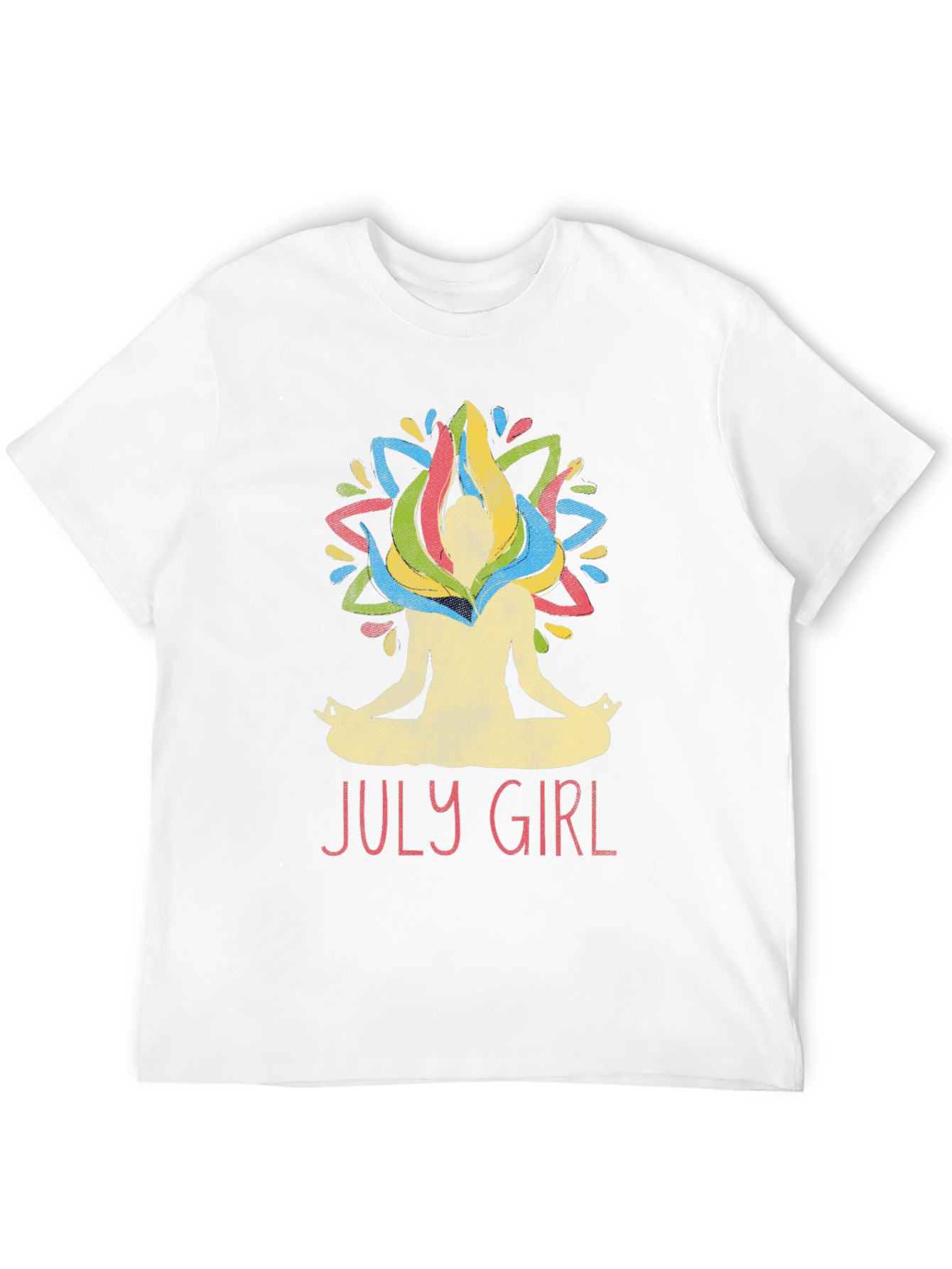 July Girl Yoga Graphic Tee