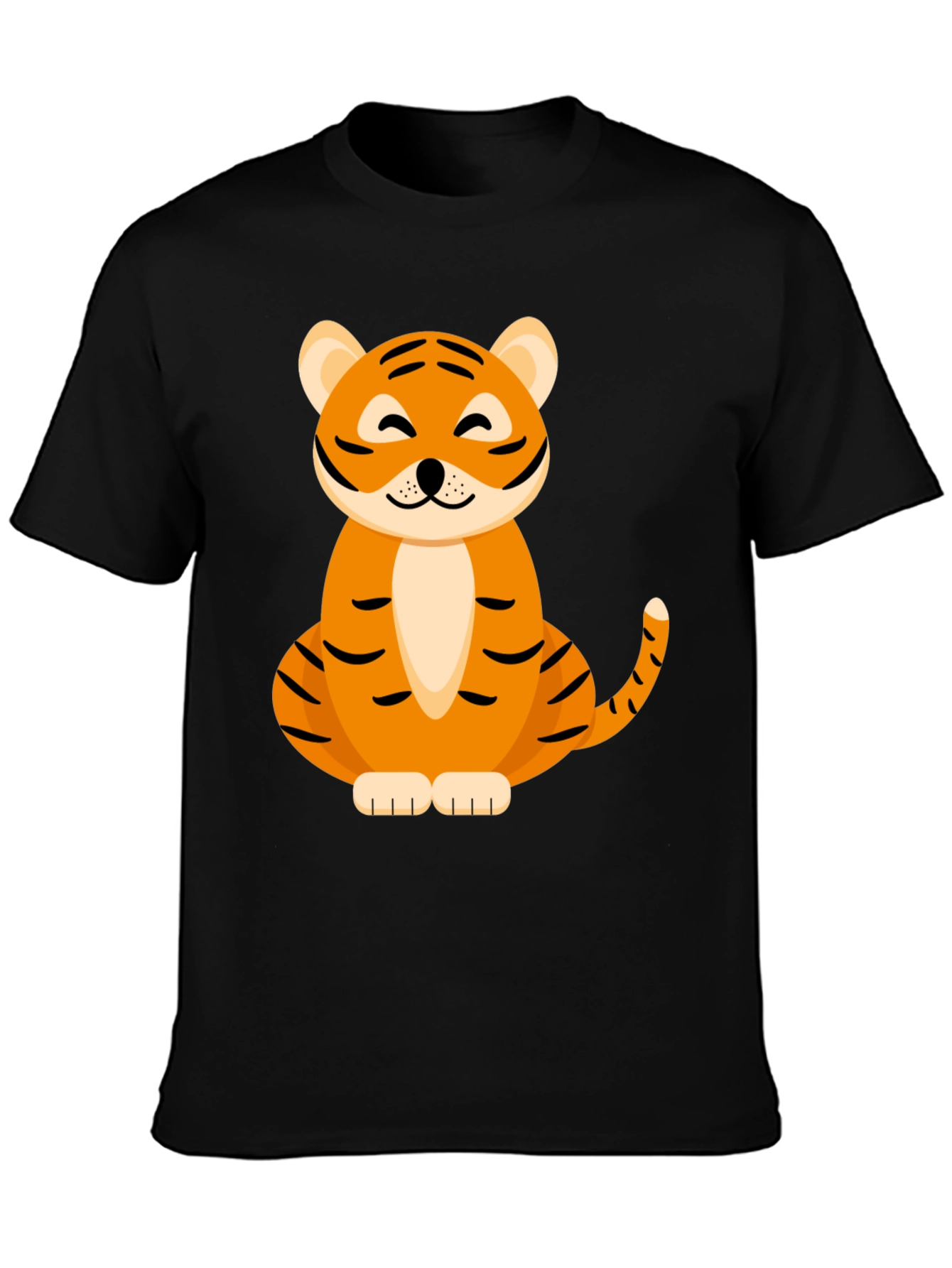 Cute Tiger Graphic Tee - Soft & Stylish