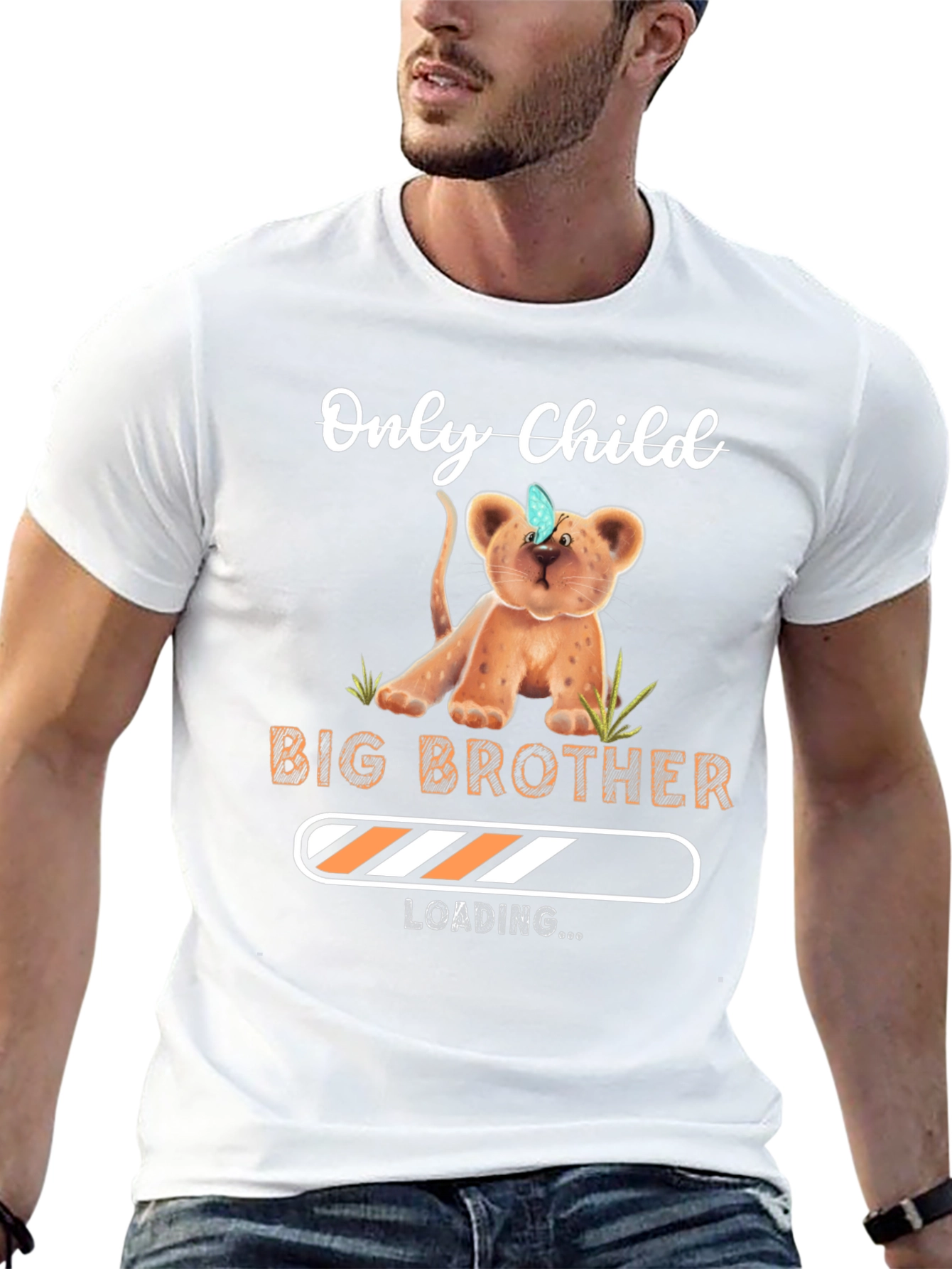 Only Child Big Brother Loading T-Shirt