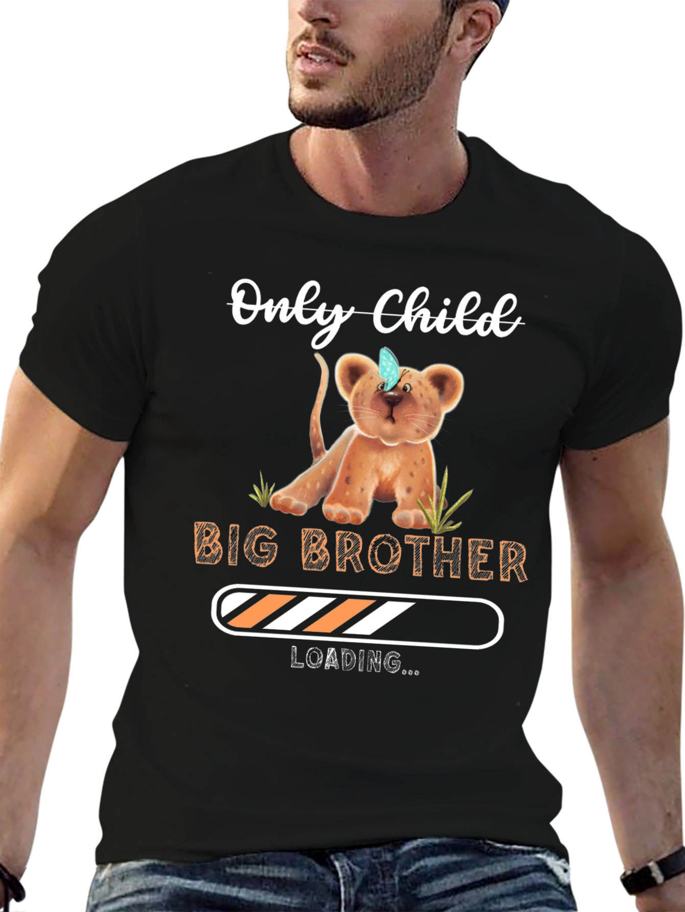 Only Child Big Brother Loading T-Shirt