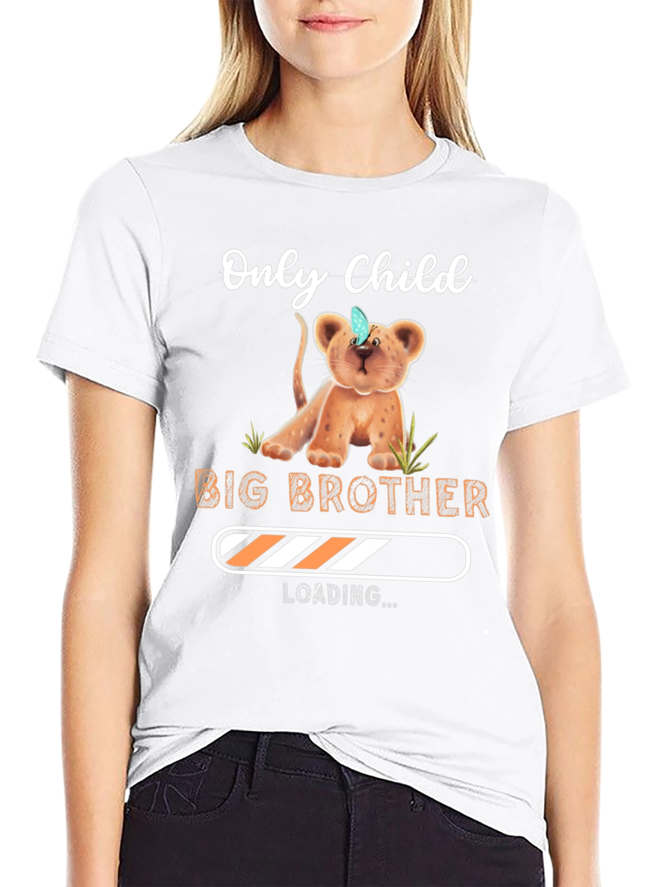 Only Child Big Brother Loading T-Shirt