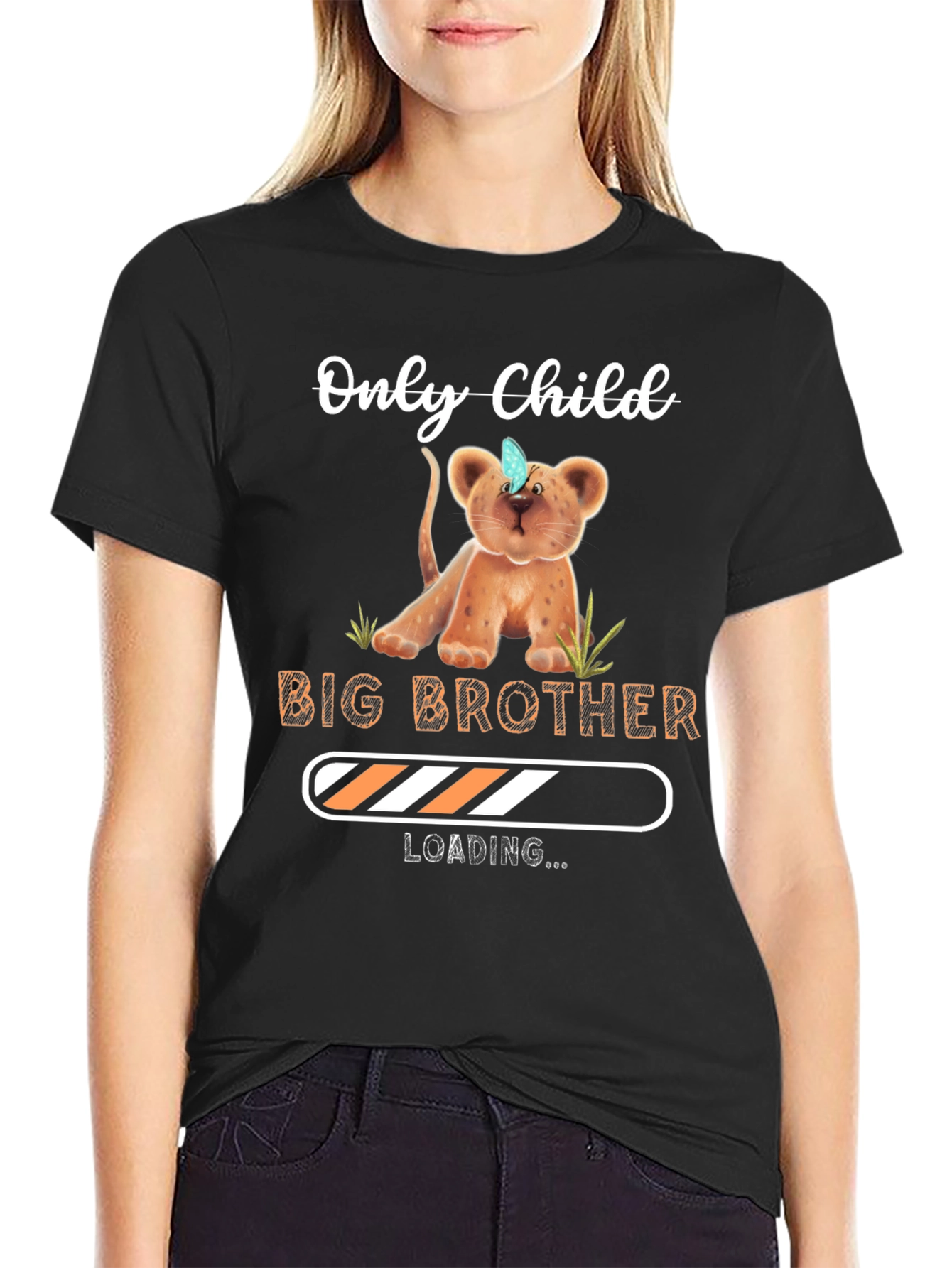 Only Child Big Brother Loading T-Shirt