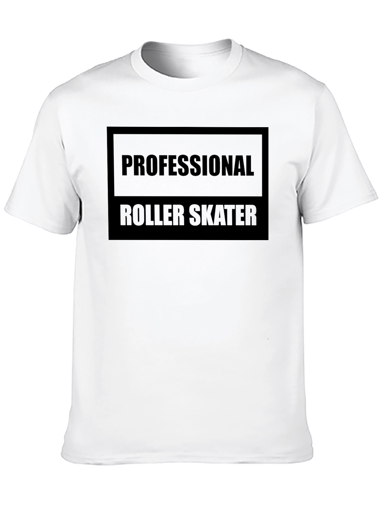Professional Roller Skater Black T-Shirt