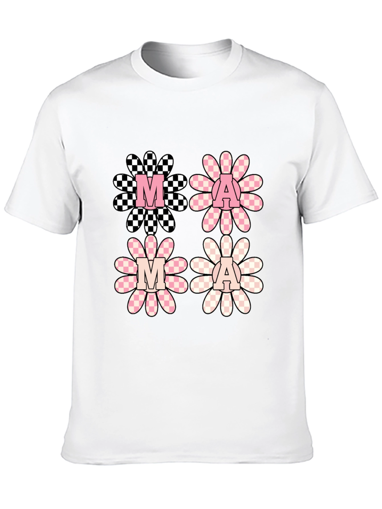Retro Mama Floral Graphic Tee