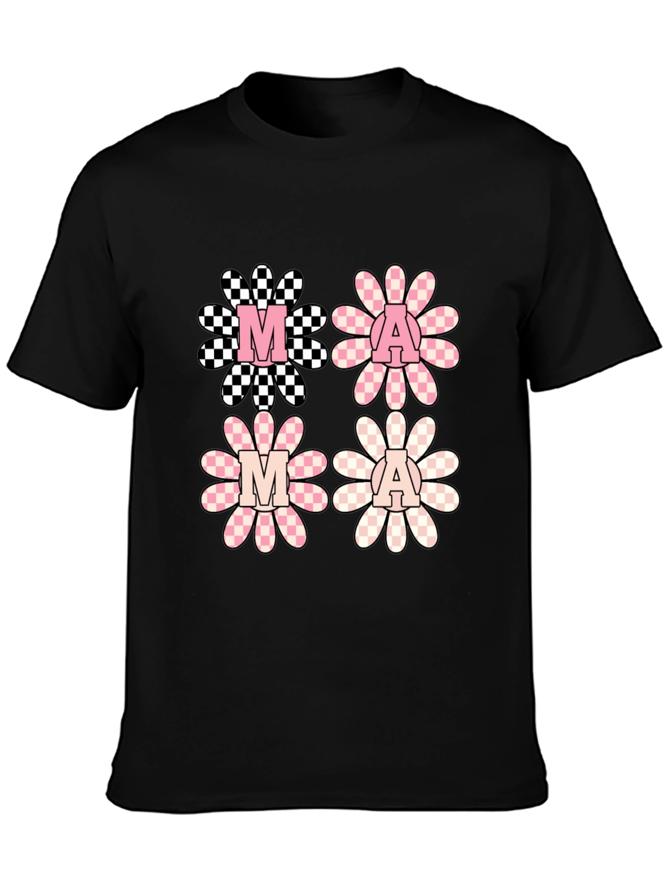 Retro Mama Floral Graphic Tee