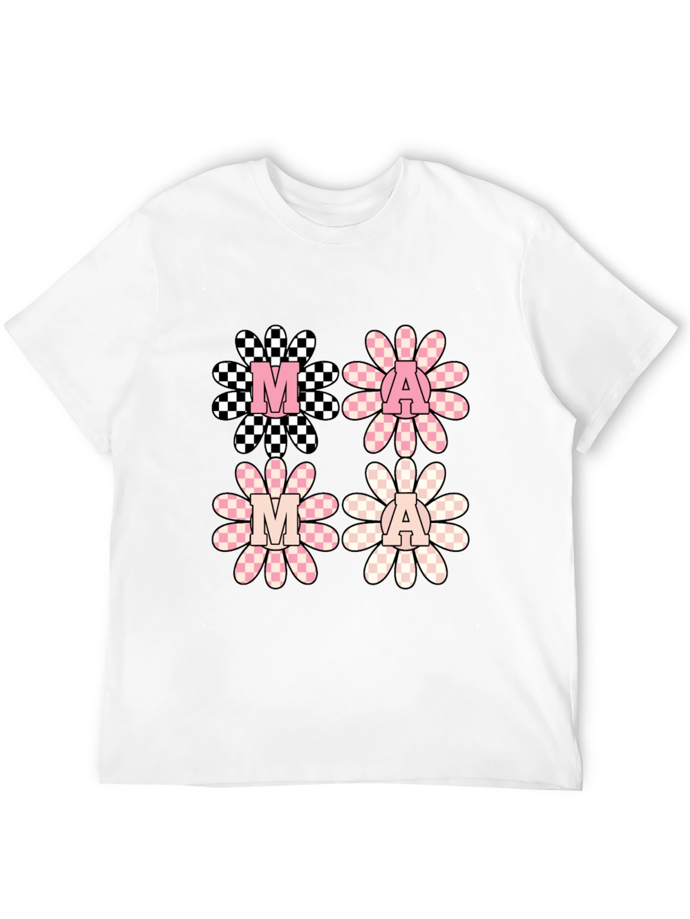 Retro Mama Floral Graphic Tee
