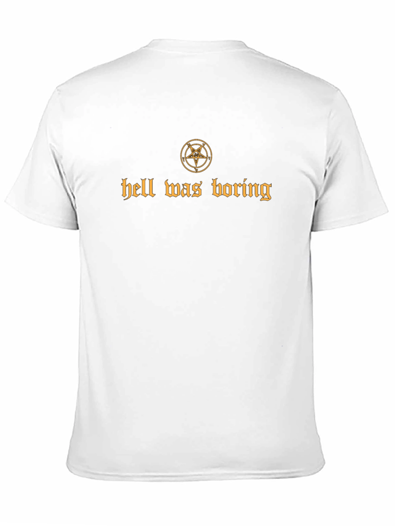 Hell Was Boring Graphic Tee