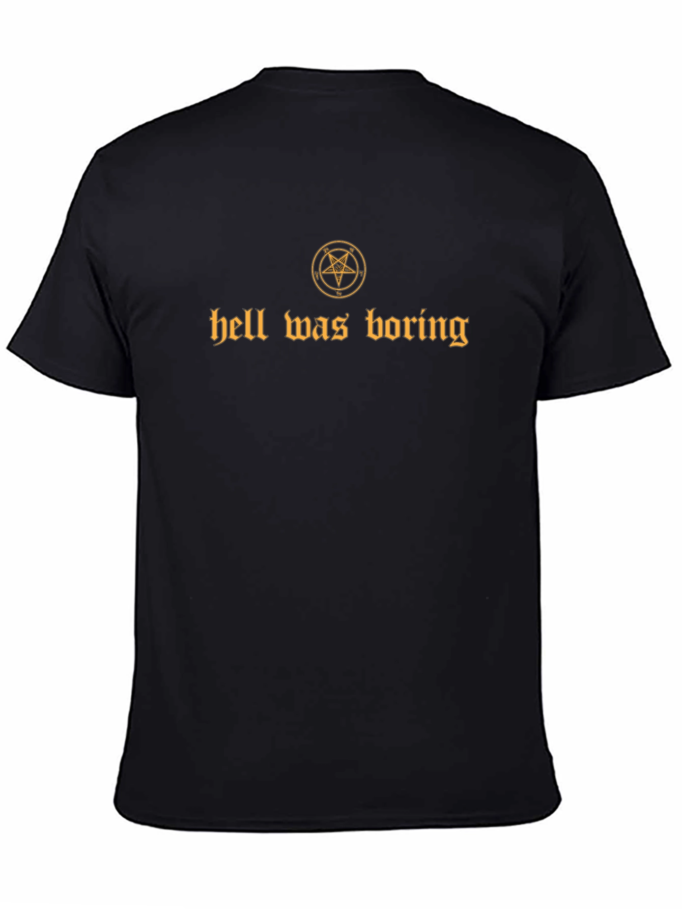 Hell Was Boring Graphic Tee