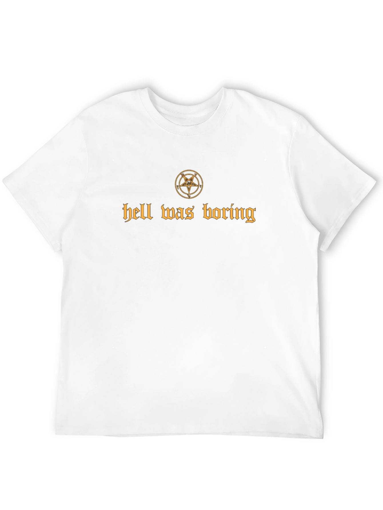 Hell Was Boring Graphic Tee