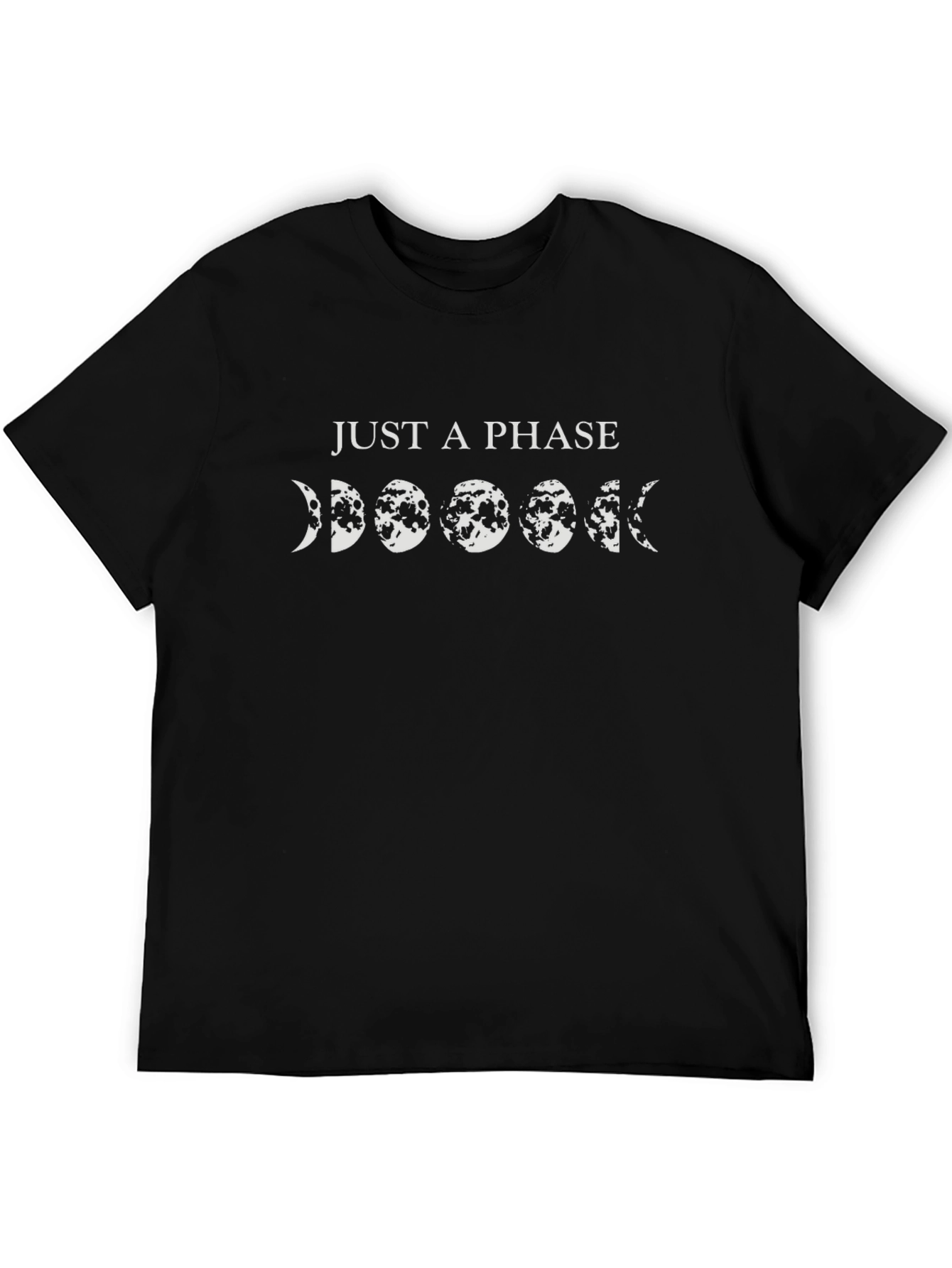 Just a Phase Moon Graphic T-Shirt