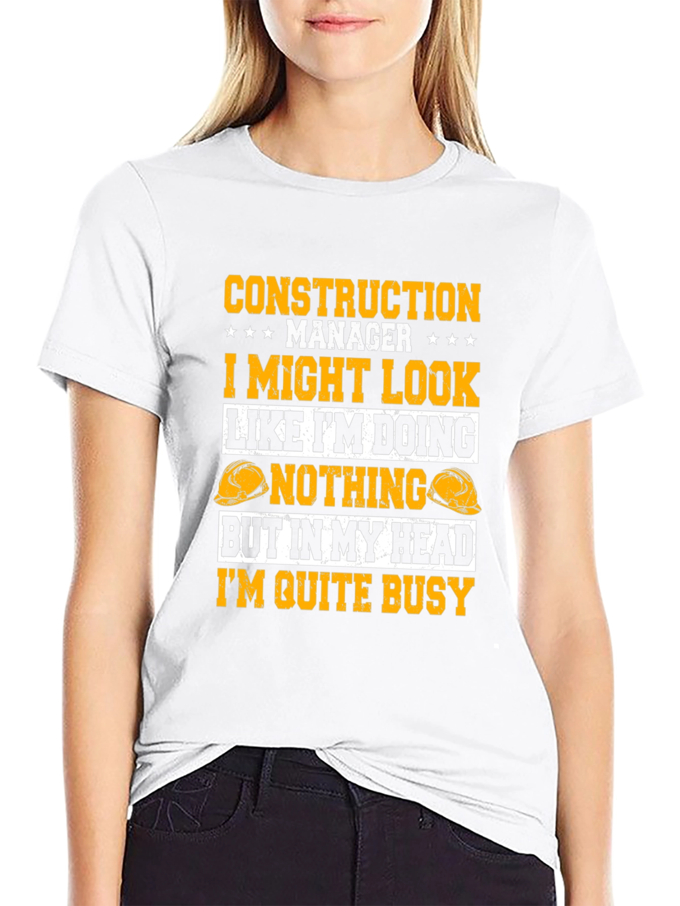 Construction Manager Funny Graphic Tee