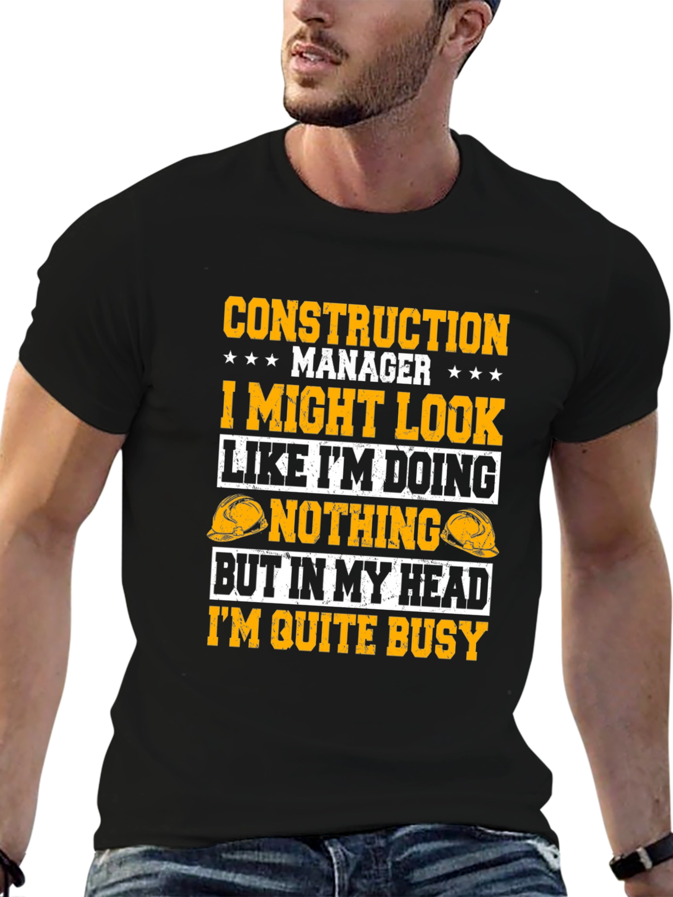 Construction Manager Funny Graphic Tee
