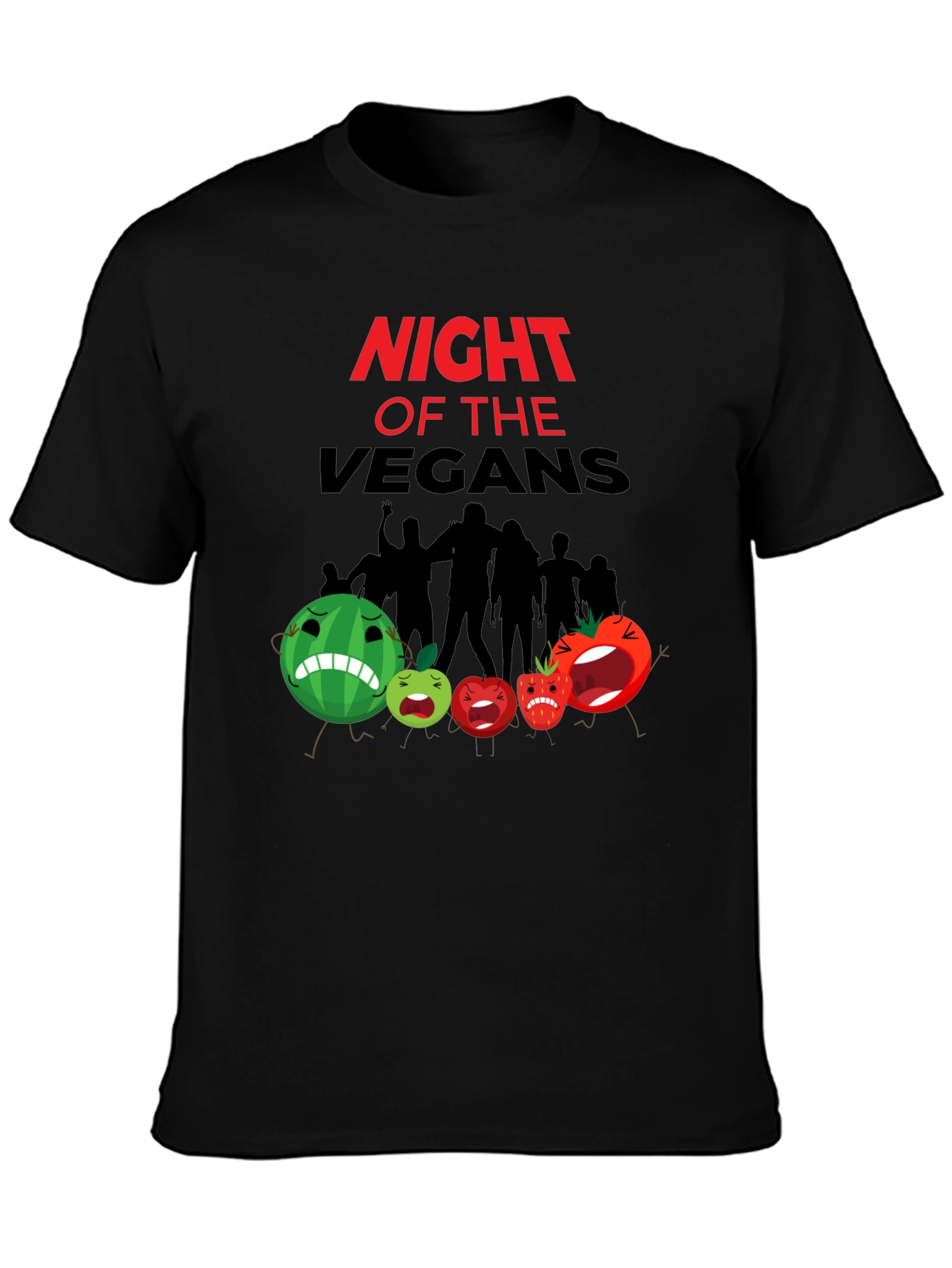 Night of the Vegans Graphic T-Shirt