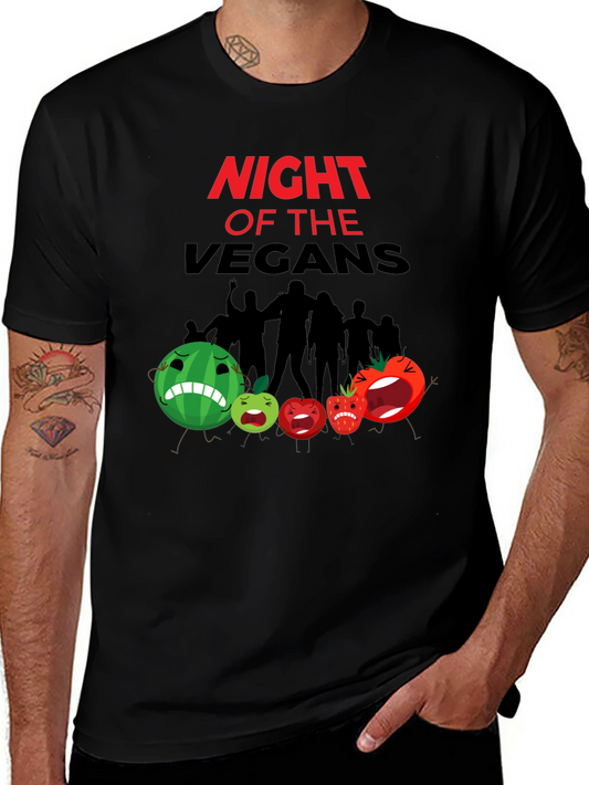 Night of the Vegans Graphic T-Shirt