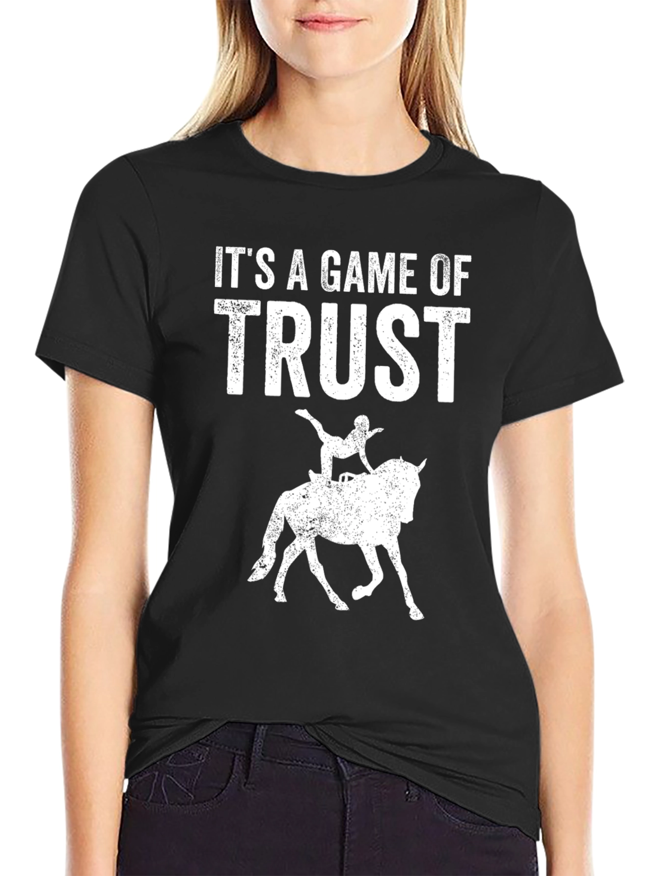 Equestrian Vaulting T-Shirt - Game of Trust