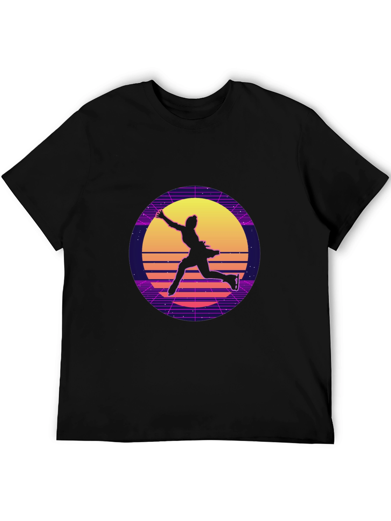 Retro Figure Skating Graphic Tee
