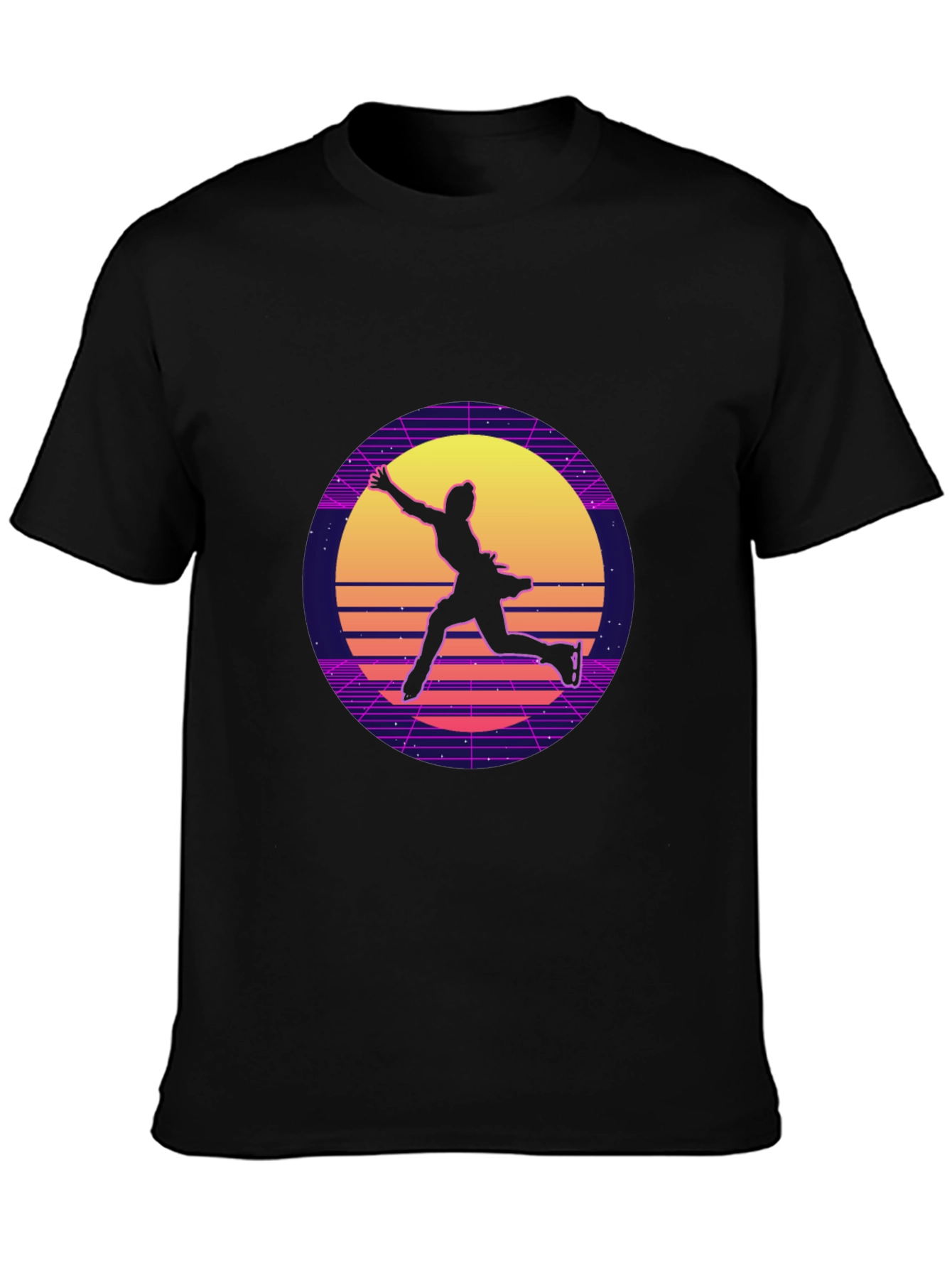 Retro Figure Skating Graphic Tee