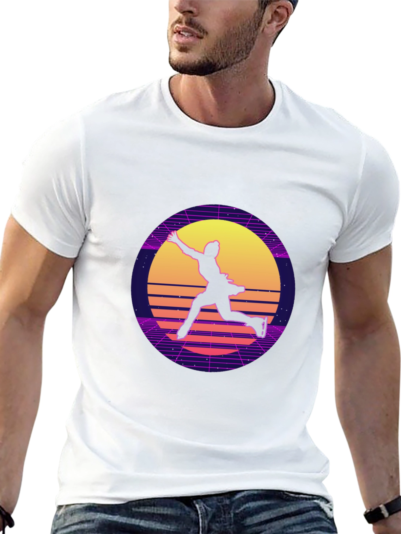 Retro Figure Skating Graphic Tee