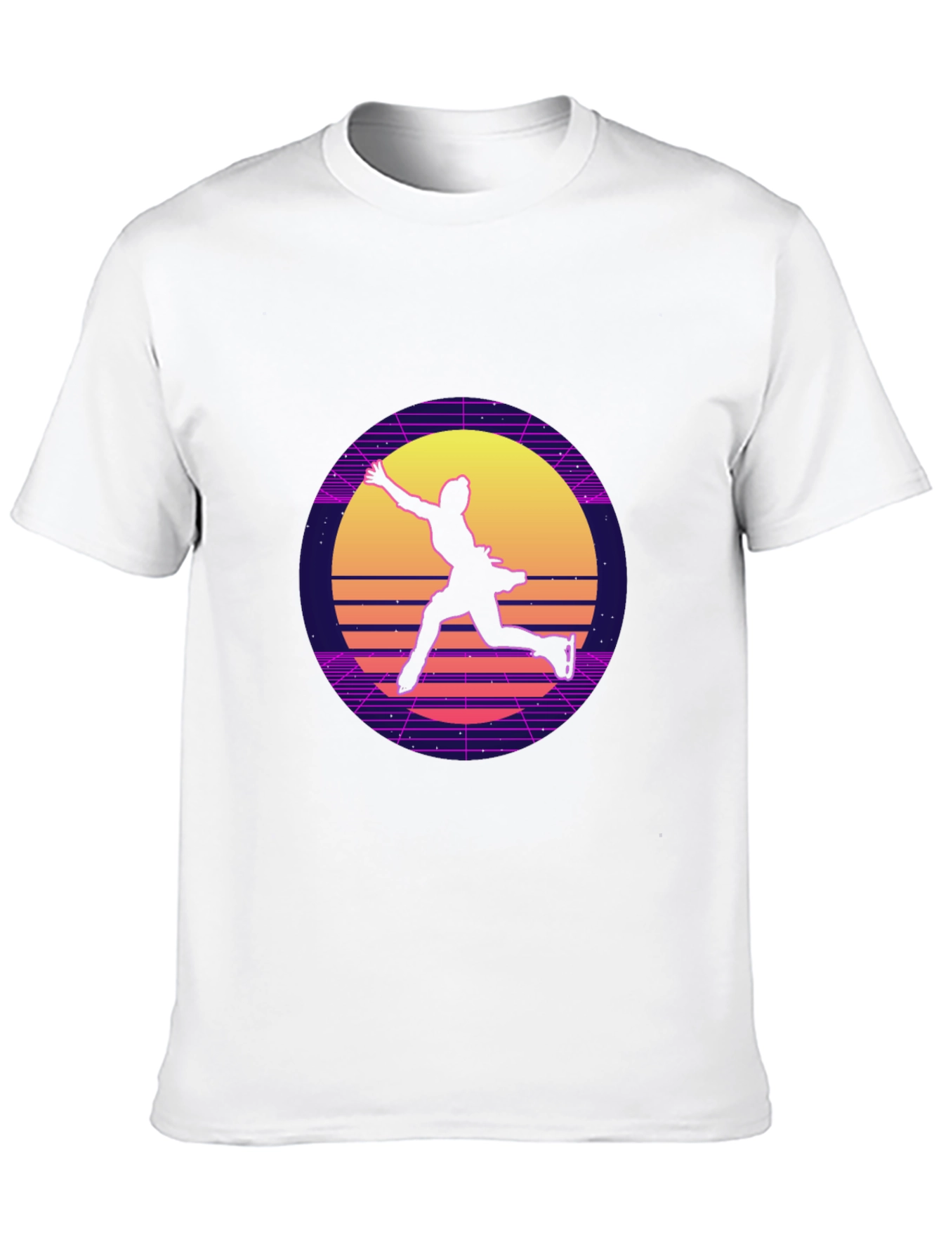 Retro Figure Skating Graphic Tee
