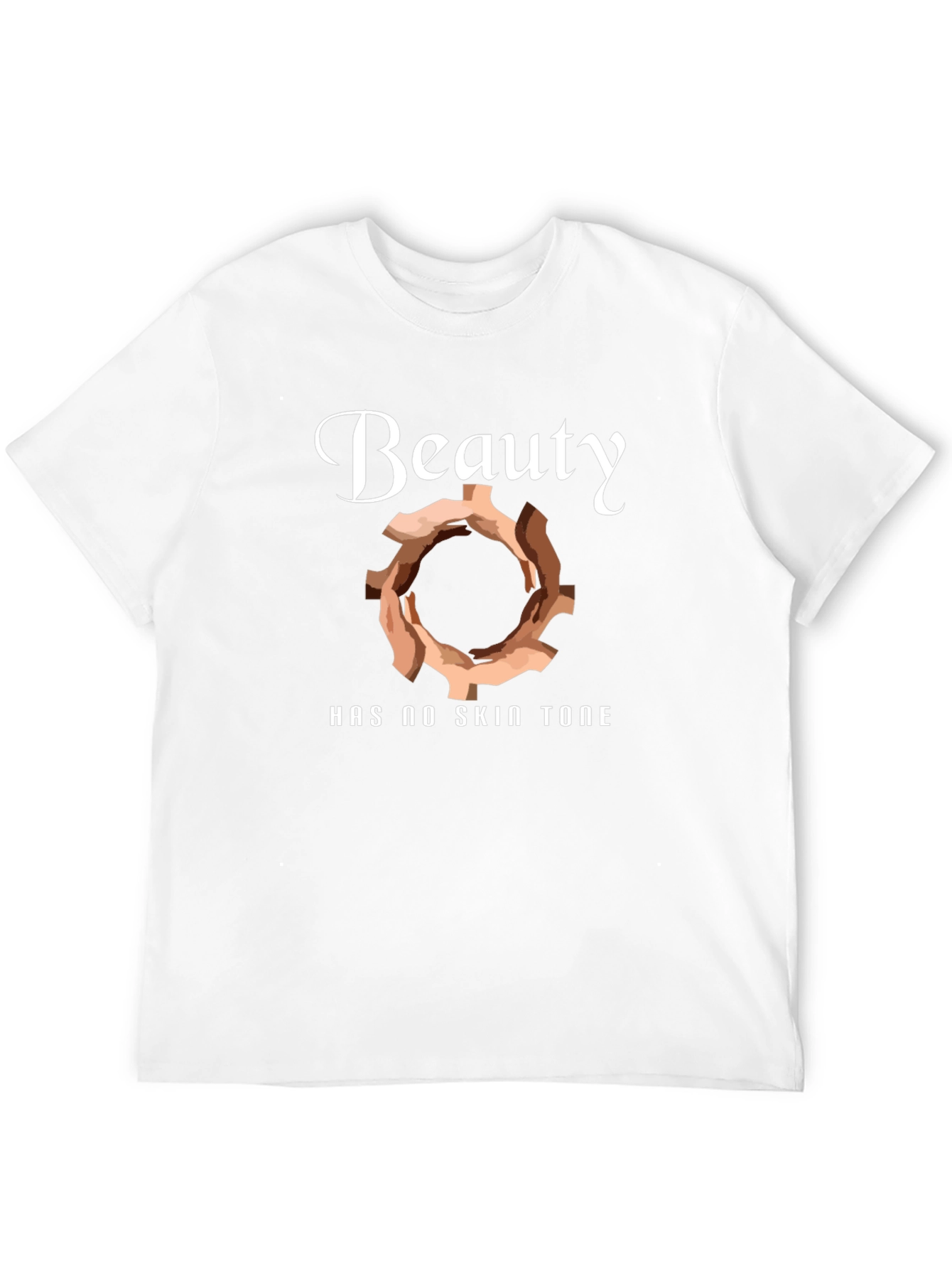 Beauty Has No Skin Tone Graphic Tee