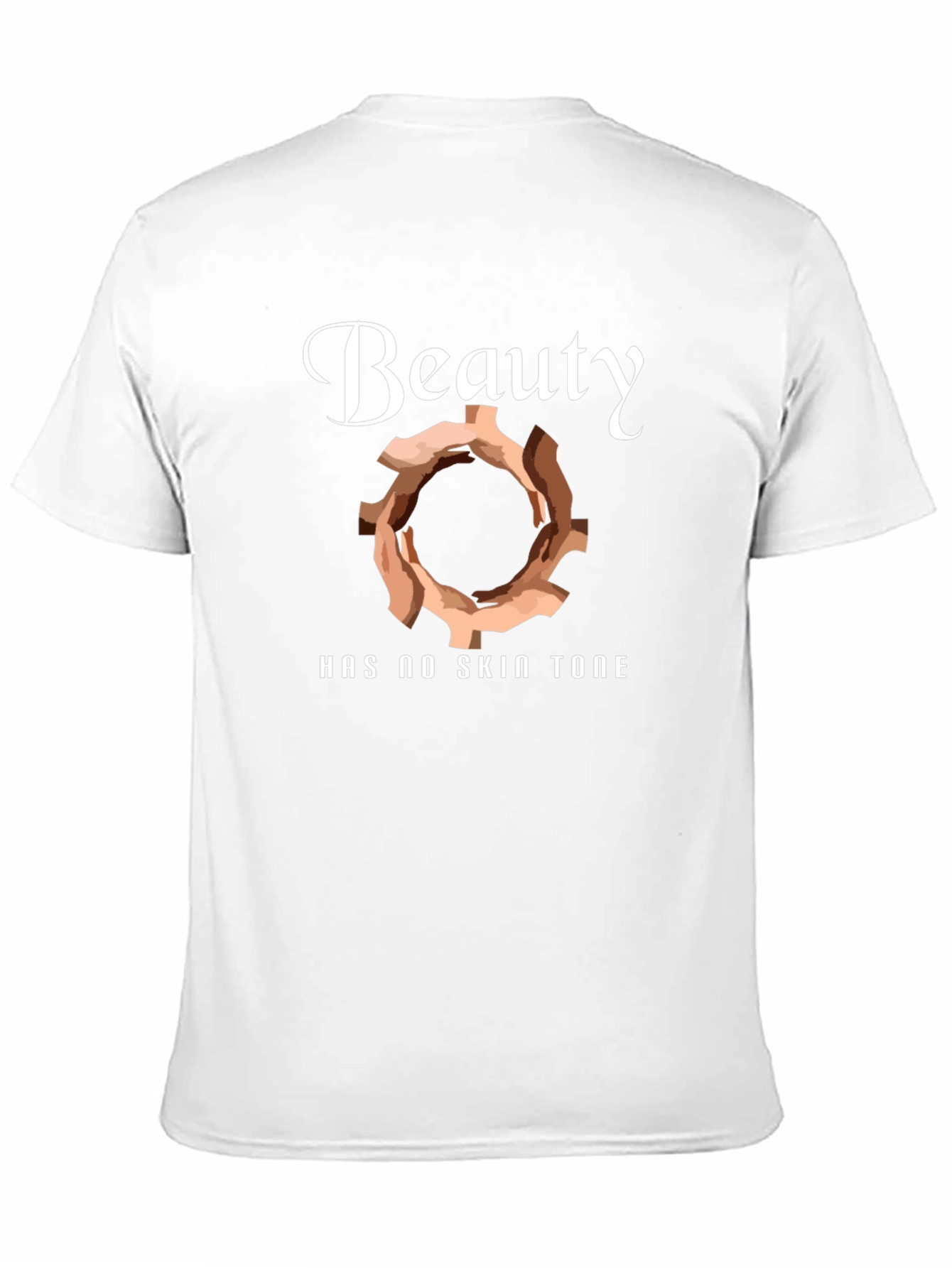 Beauty Has No Skin Tone Graphic Tee