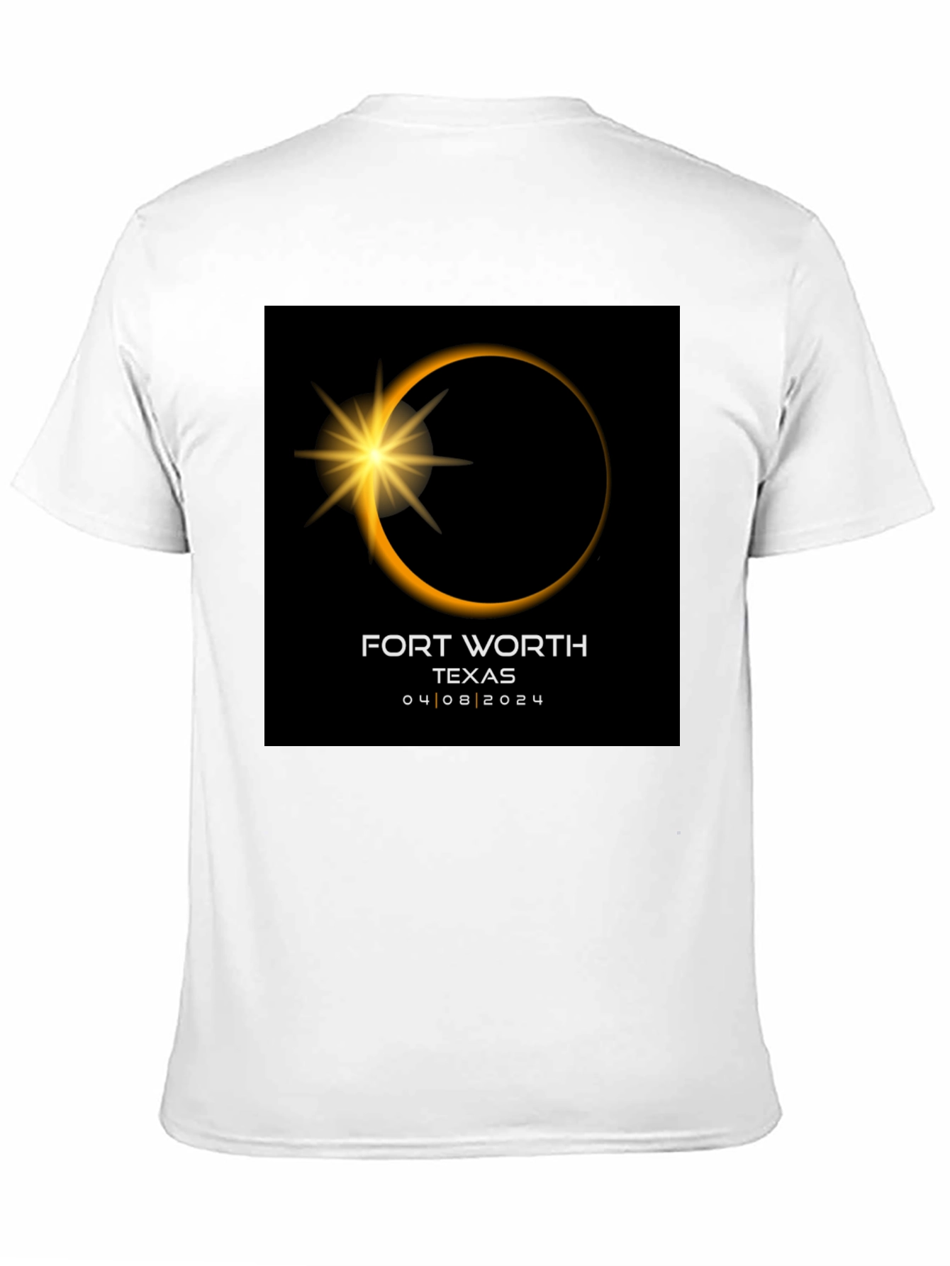 Fort Worth Texas Eclipse 04/08/2024 T-Shirt