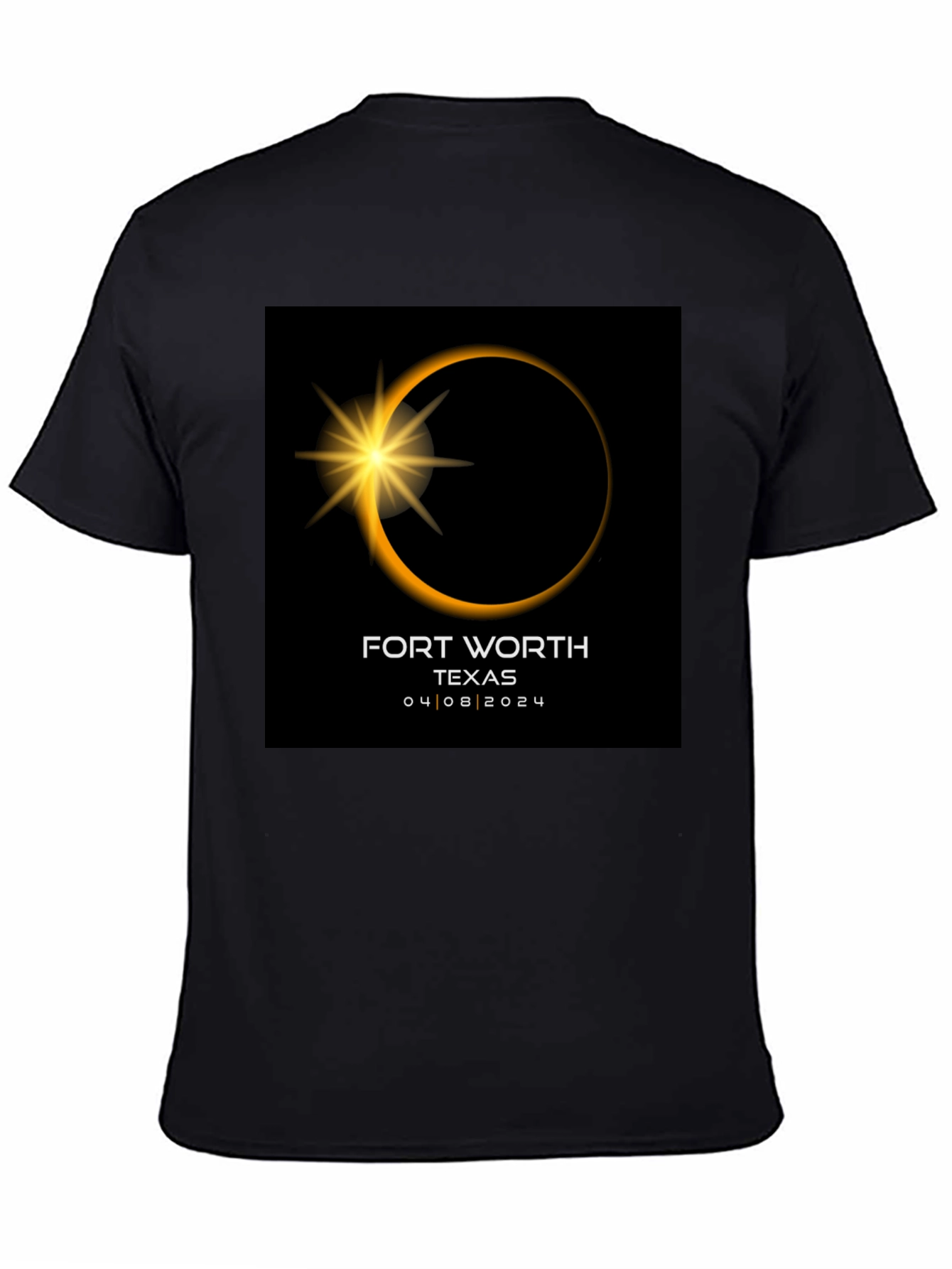Fort Worth Texas Eclipse 04/08/2024 T-Shirt