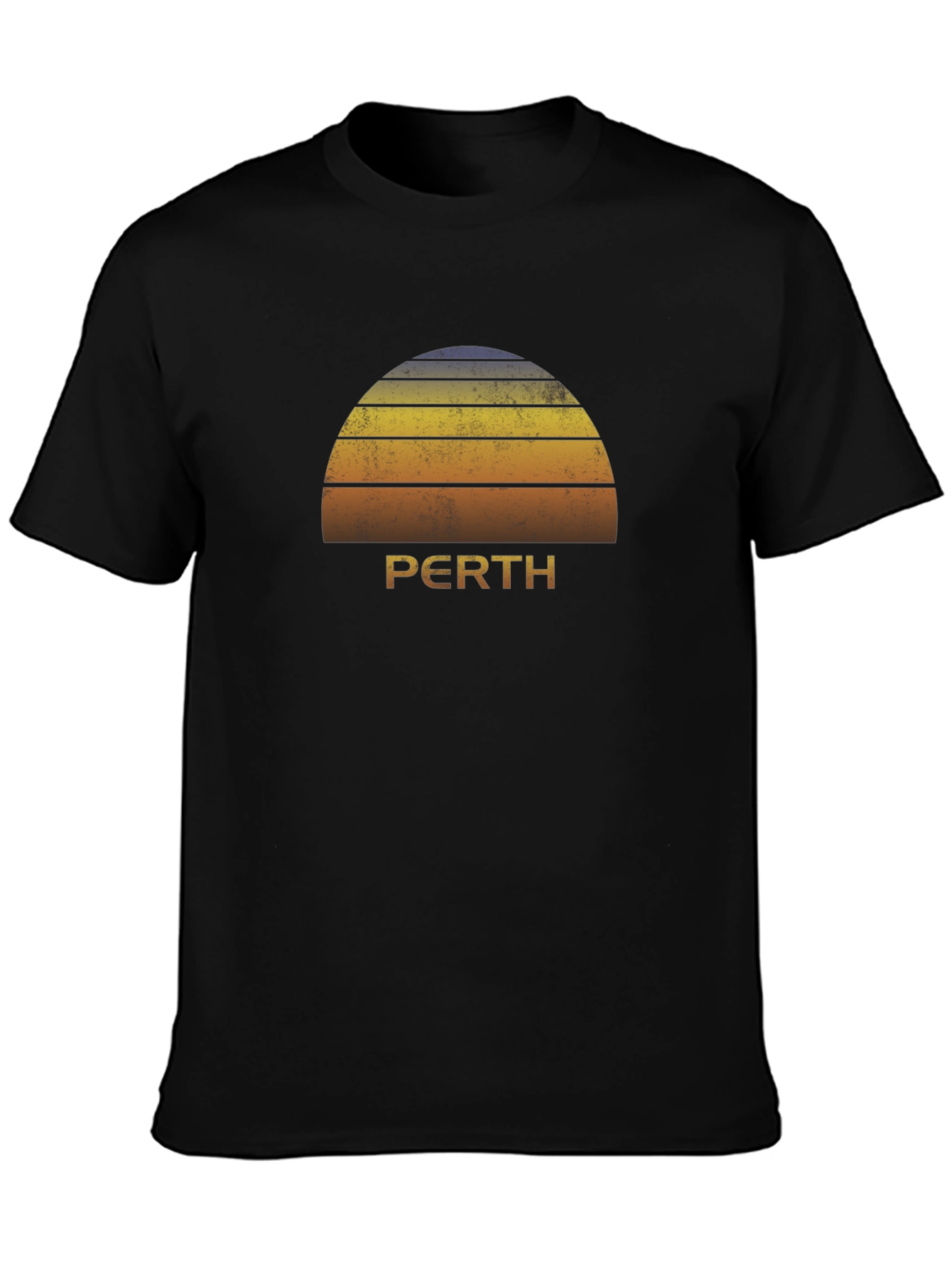 Perth Retro Sunset T-Shirt