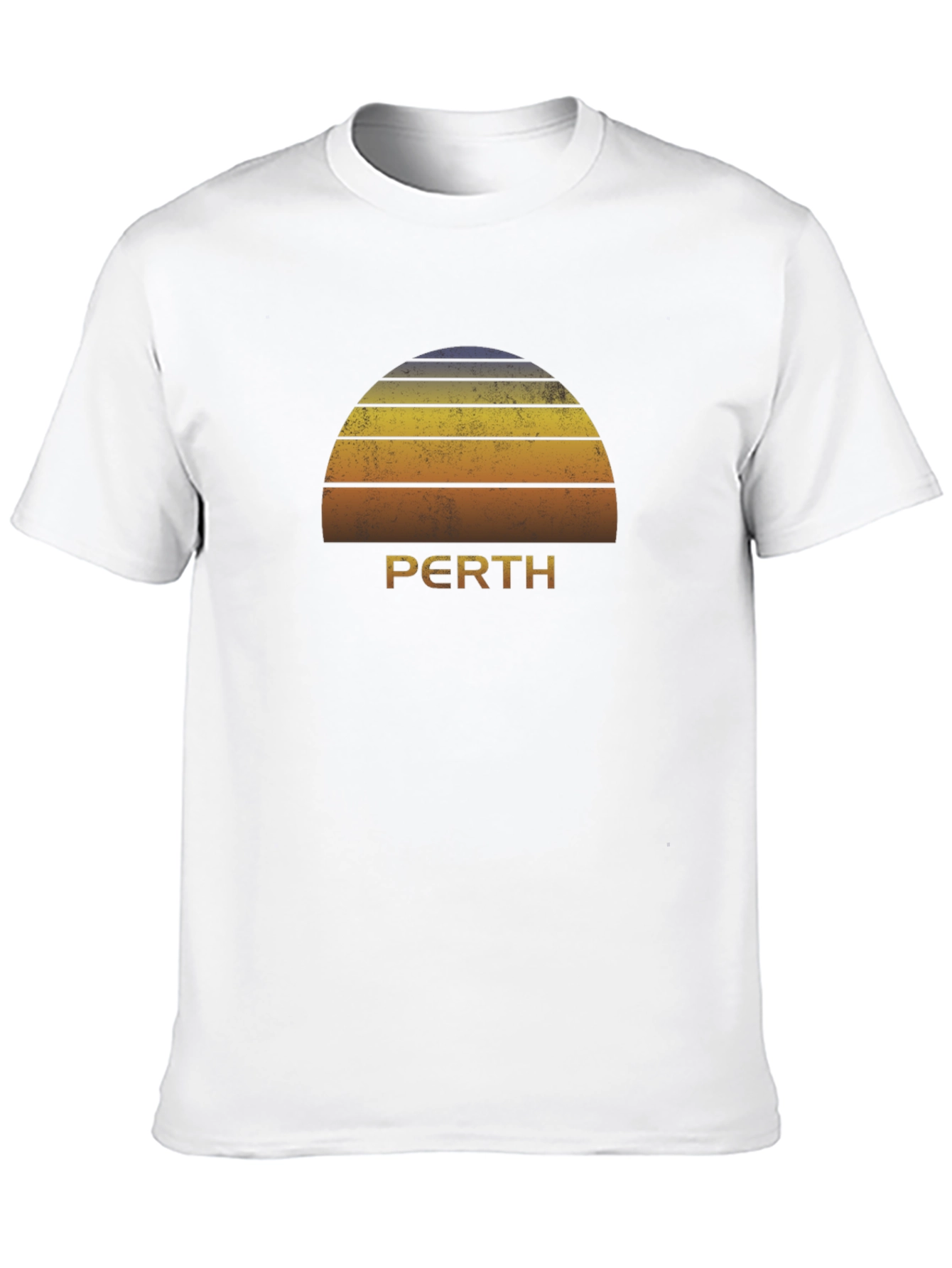 Perth Retro Sunset T-Shirt