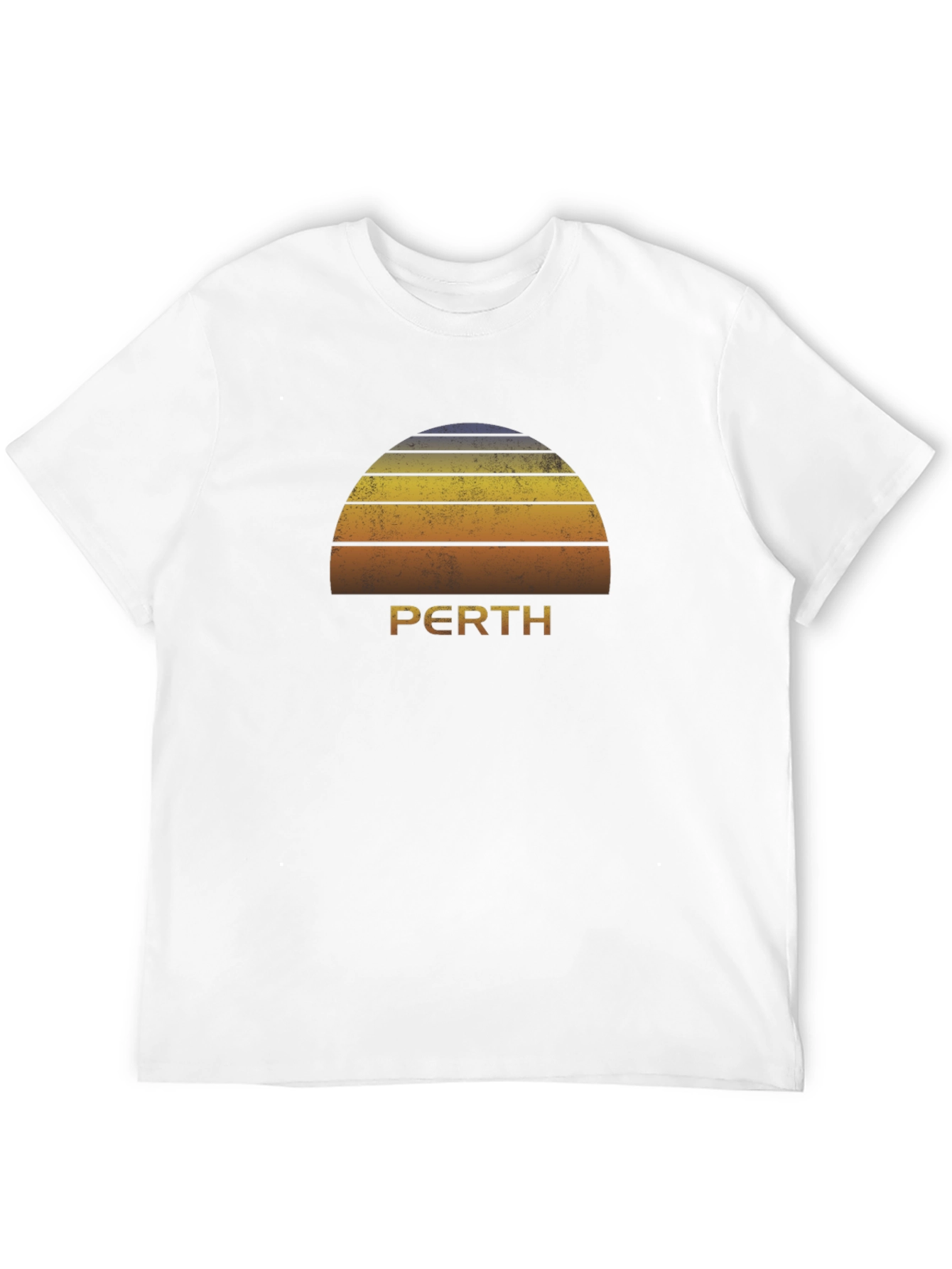 Perth Retro Sunset T-Shirt