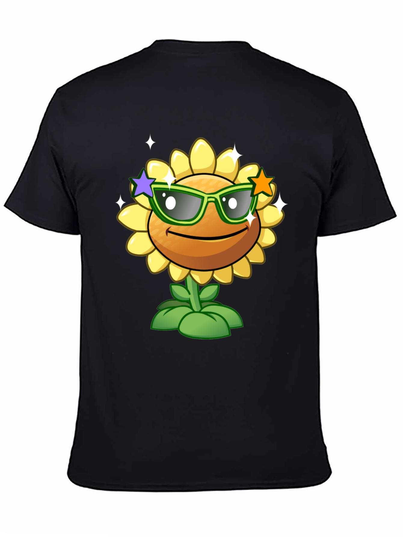 Cool Sunflower Graphic Tee