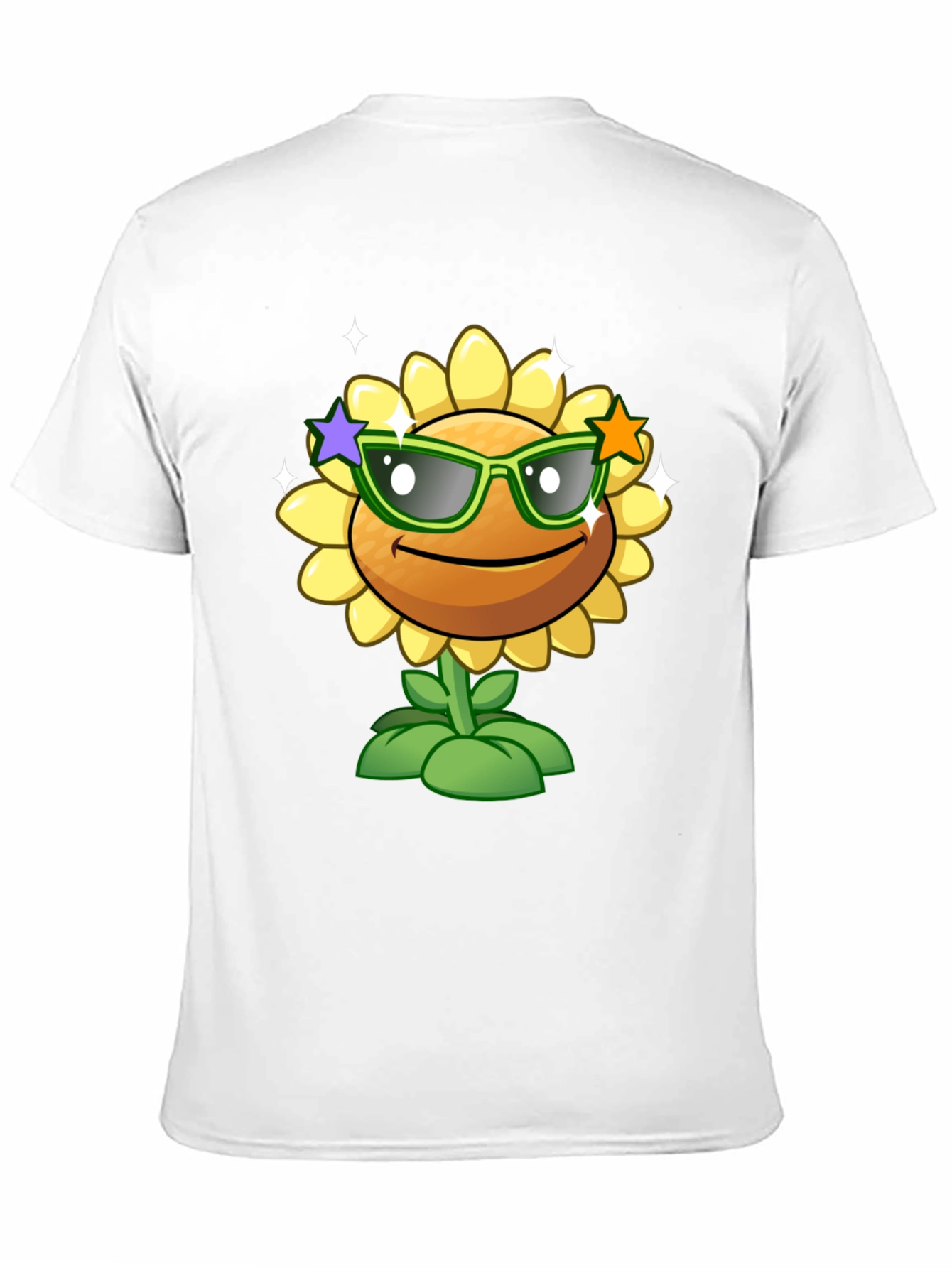 Cool Sunflower Graphic Tee