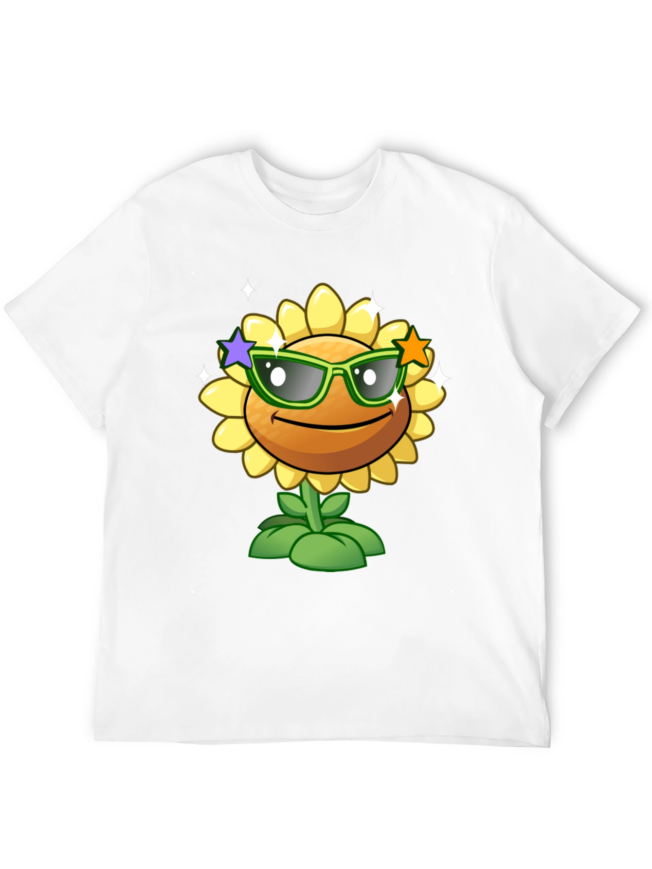 Cool Sunflower Graphic Tee