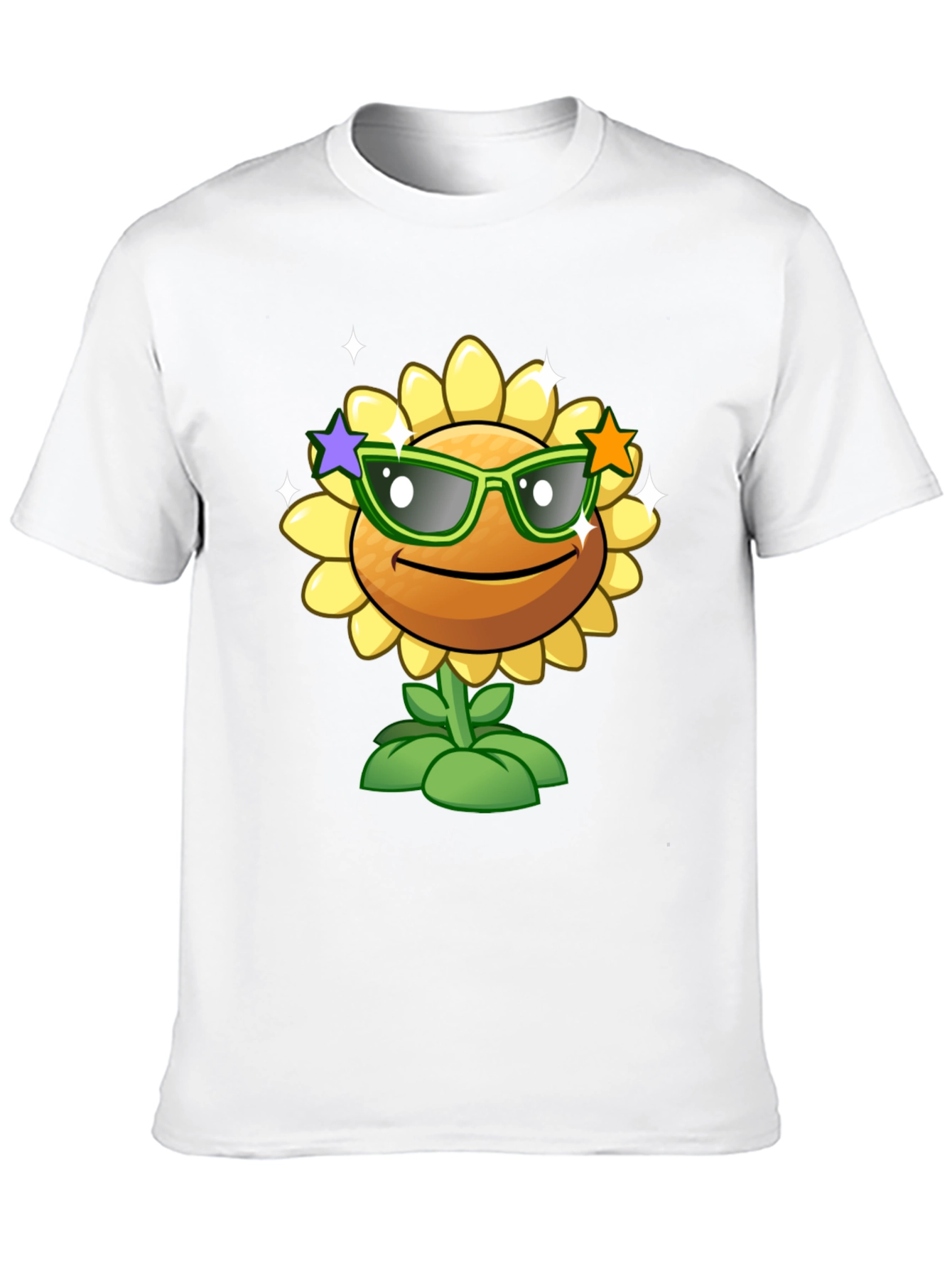 Cool Sunflower Graphic Tee