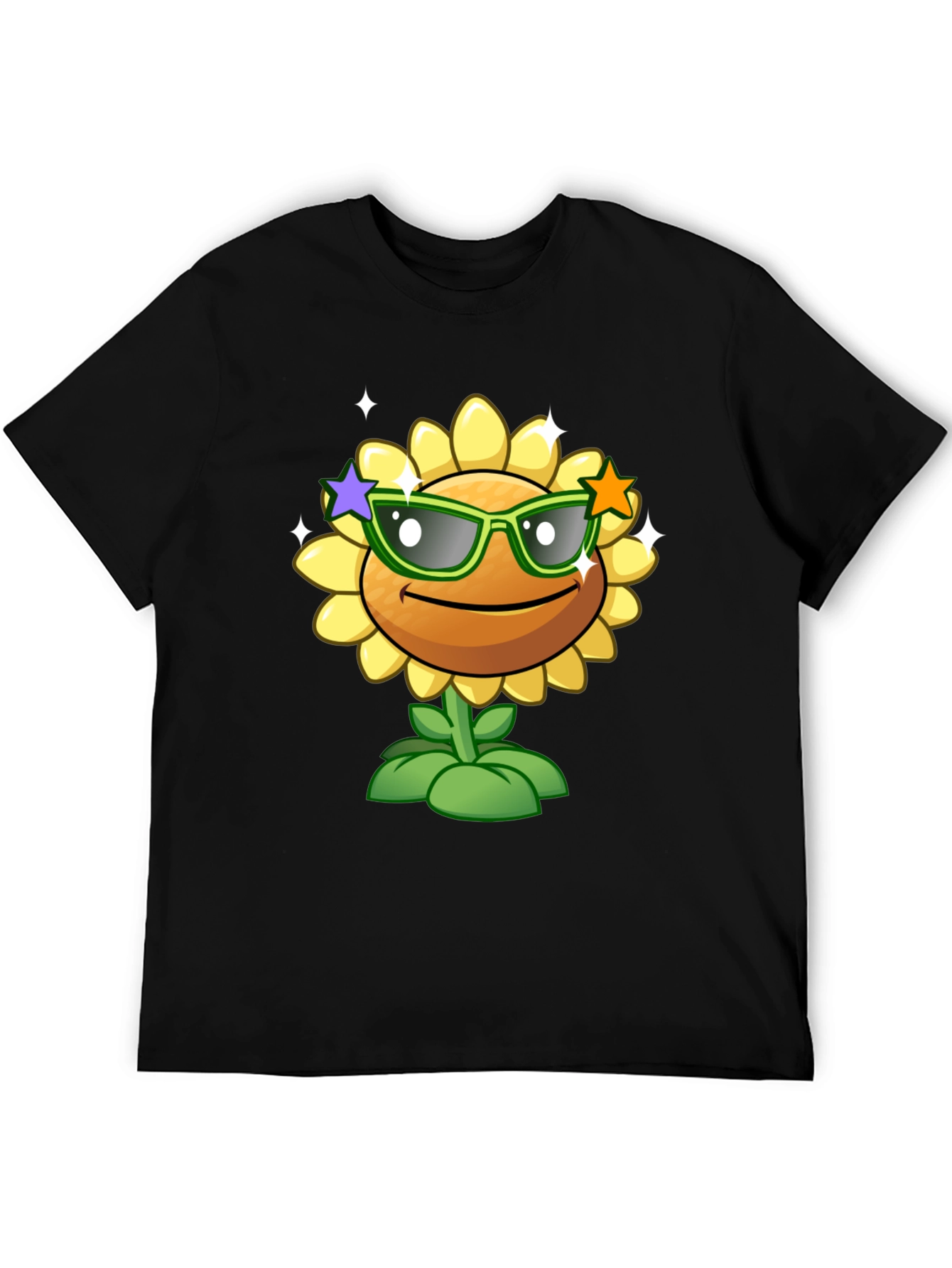 Cool Sunflower Graphic Tee