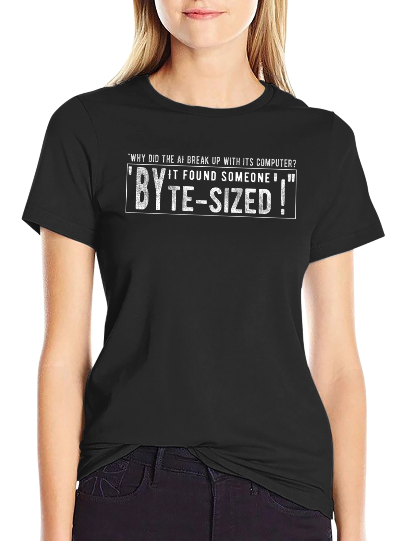 Byte-Sized AI Humor T-Shirt