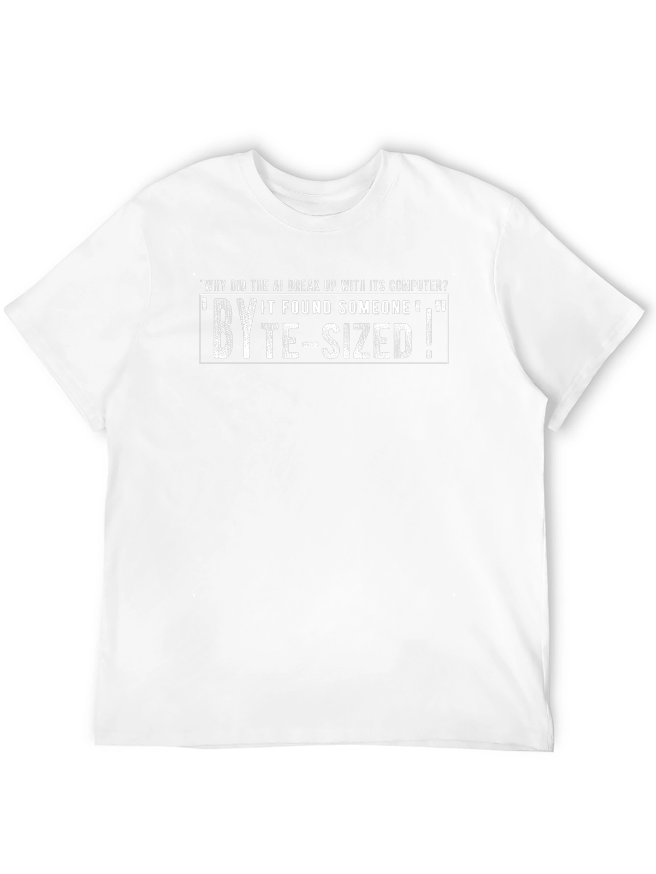 Byte-Sized AI Humor T-Shirt