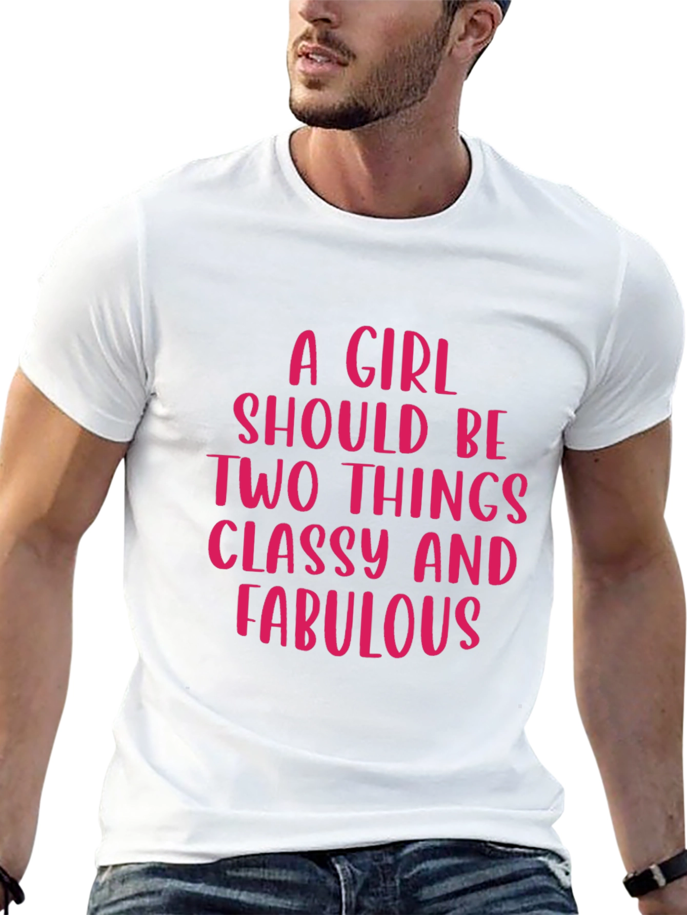 Classy & Fabulous Graphic Tee - Womens Fashion T-Shirt
